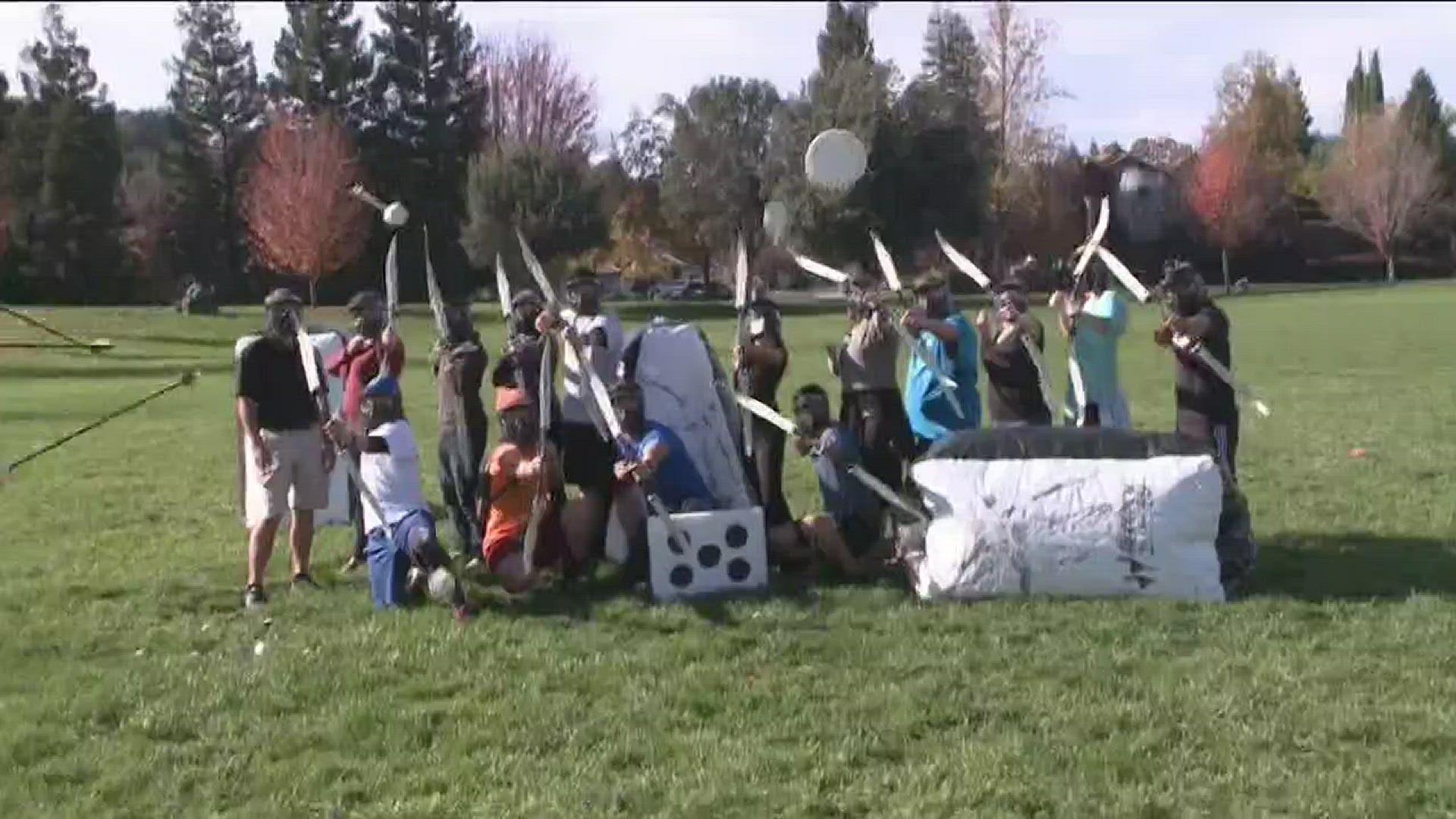 You can safely shoot your friends with arrows in Rocklin