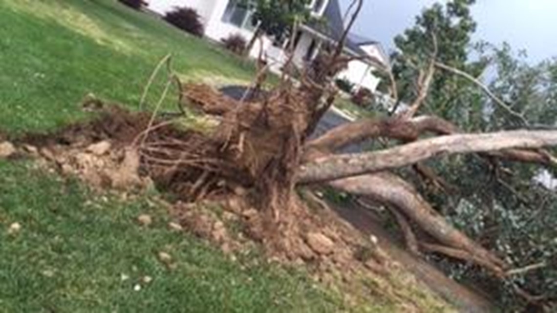 Photos Damage from tornado in Hickman