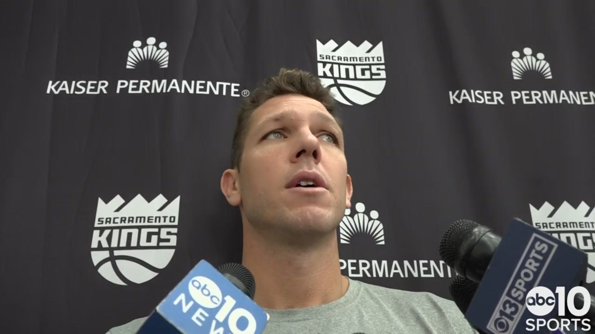 Kings coach Luke Walton talks about losing Marvin Bagley III to a fractured thumb for the next 4-6 weeks, sustained in the awful season opening loss in Phoenix.