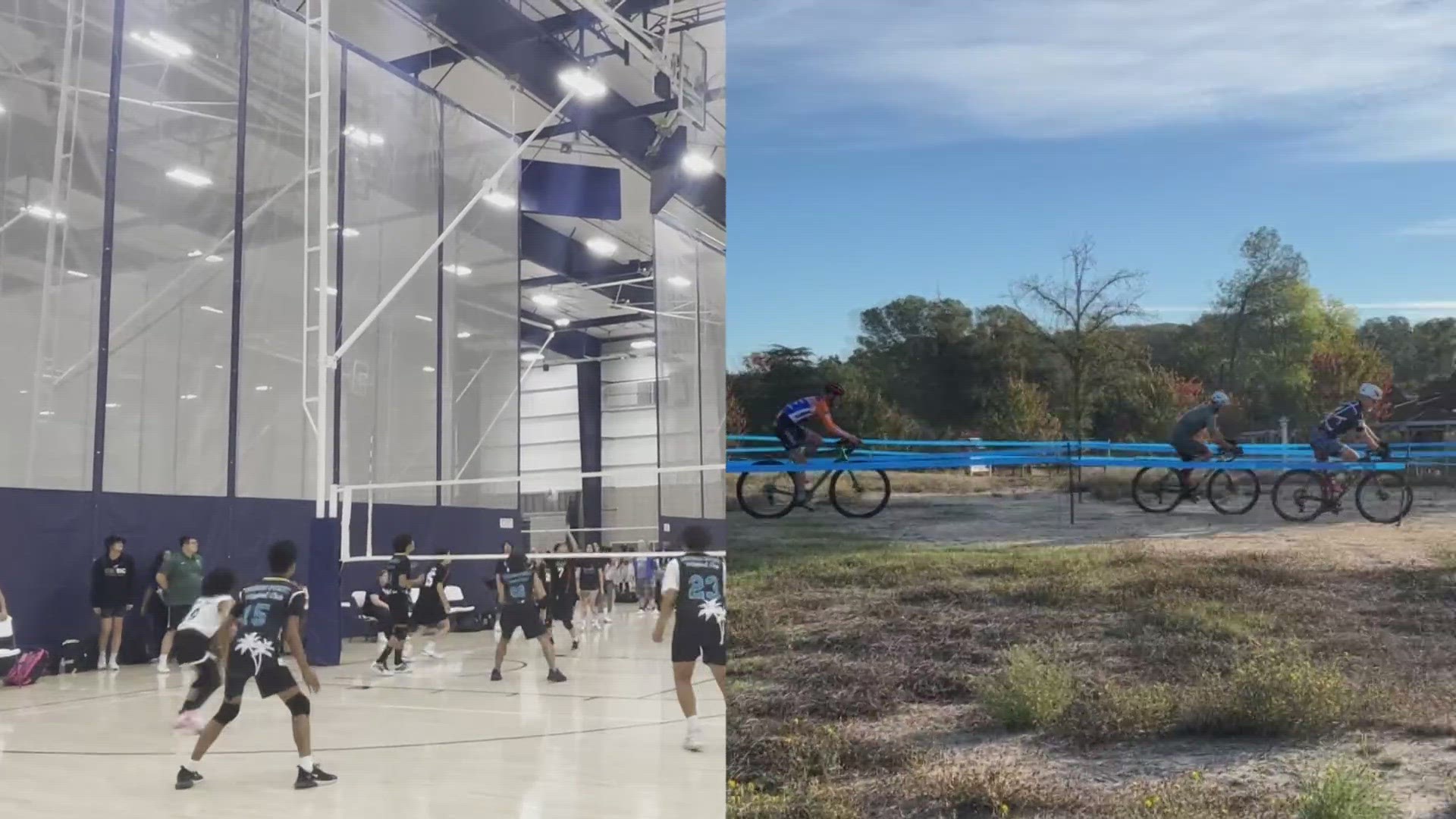 Cyclocross and the Far Western Junior National Boy's Volleyball Tournament are being held in Placer County this weekend, likely to boost the local economy.