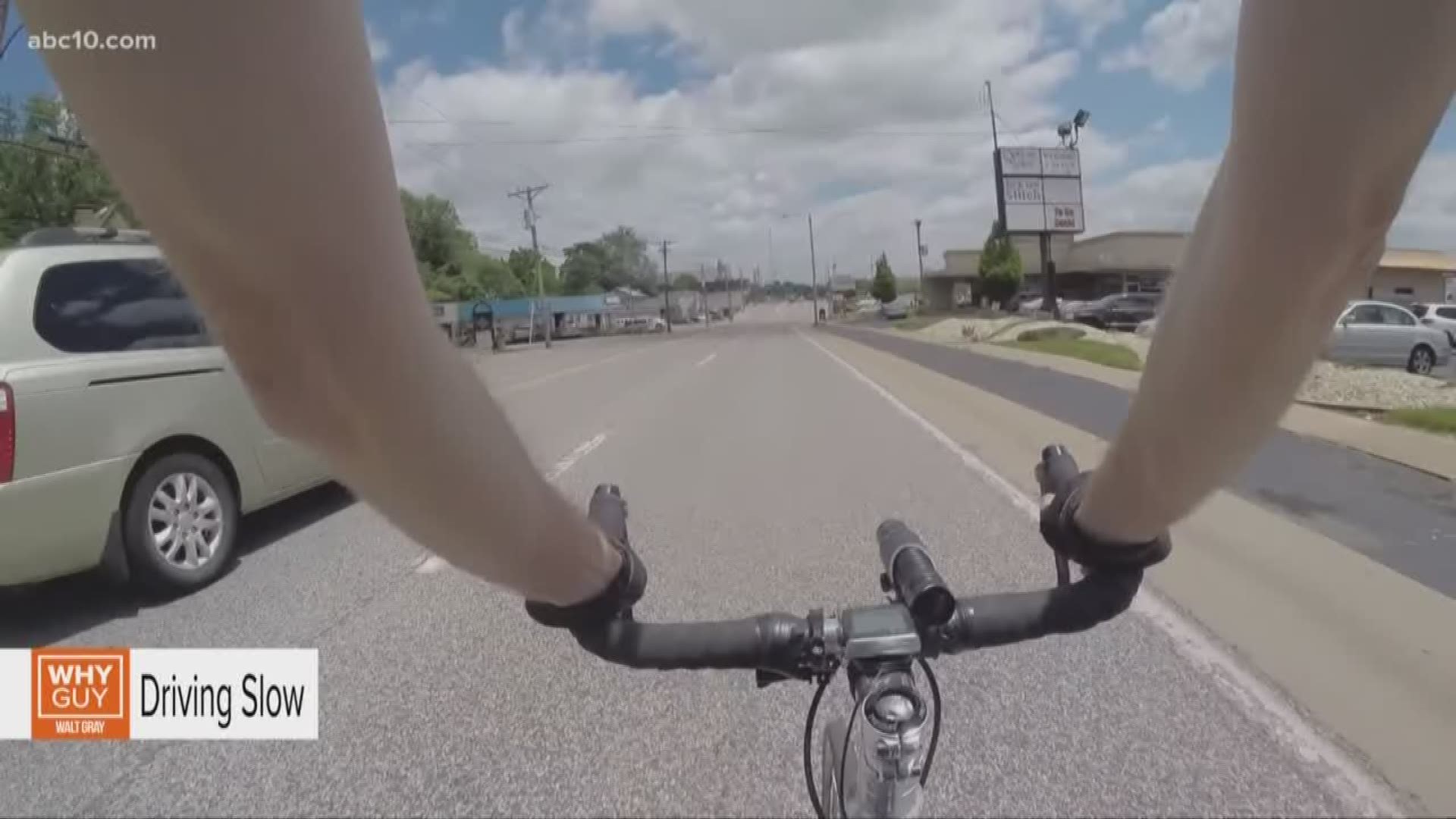 Why Guy: Why are bikes allowed to go slow?