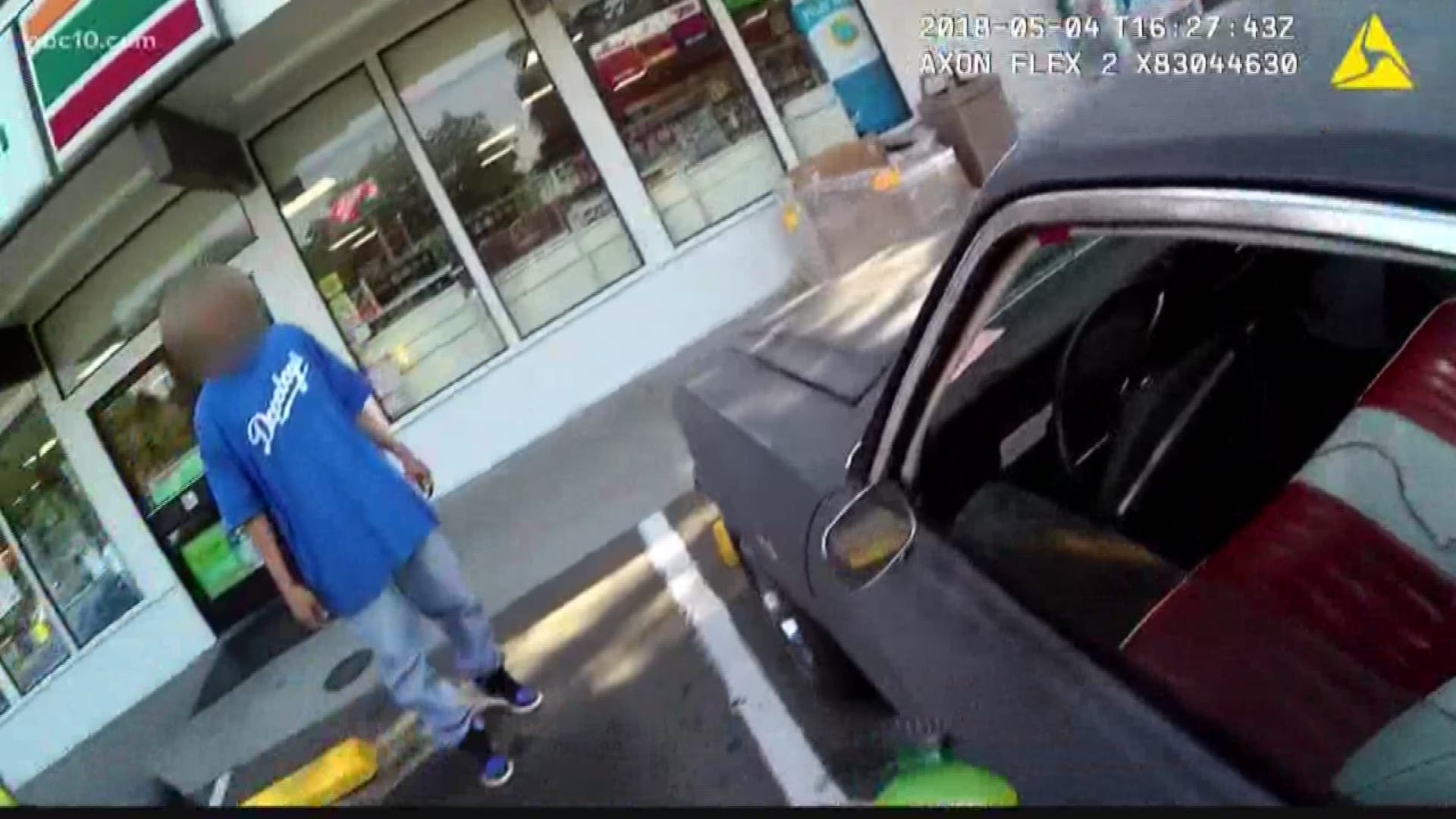 The Sacramento County District Attorney has declined to file charges against a Sacramento man who was arrested when police say he left his car idling and playing loud music outside a 7-Eleven in south Sacramento on May 4. 