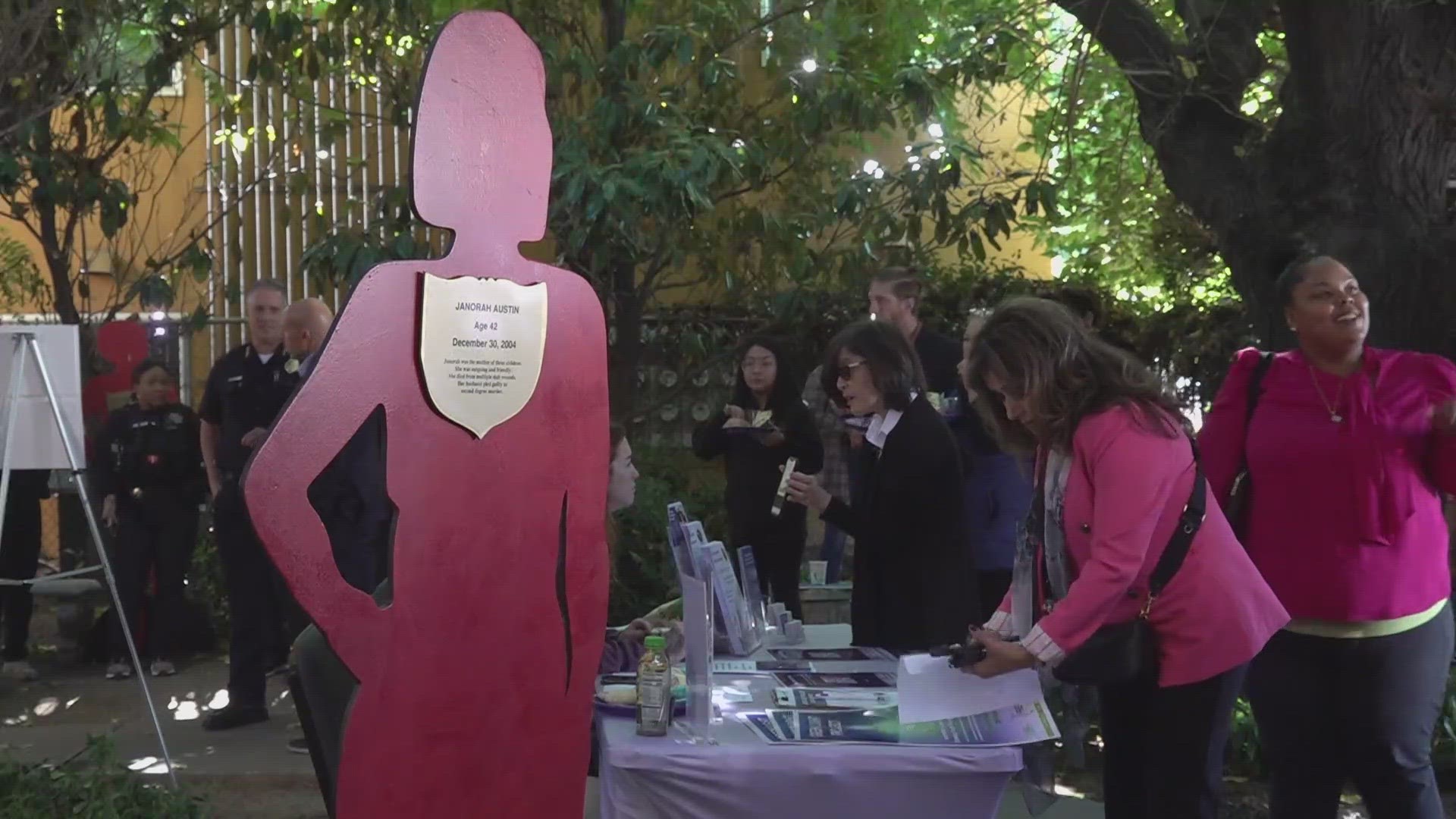 Stockton community comes together to recognize Domestic Violence Awareness month
