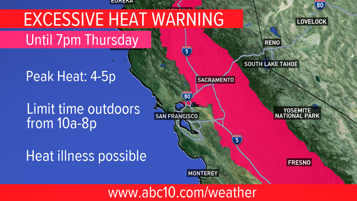 Heatwave bringing 100+ degree days to Northern California | abc10.com