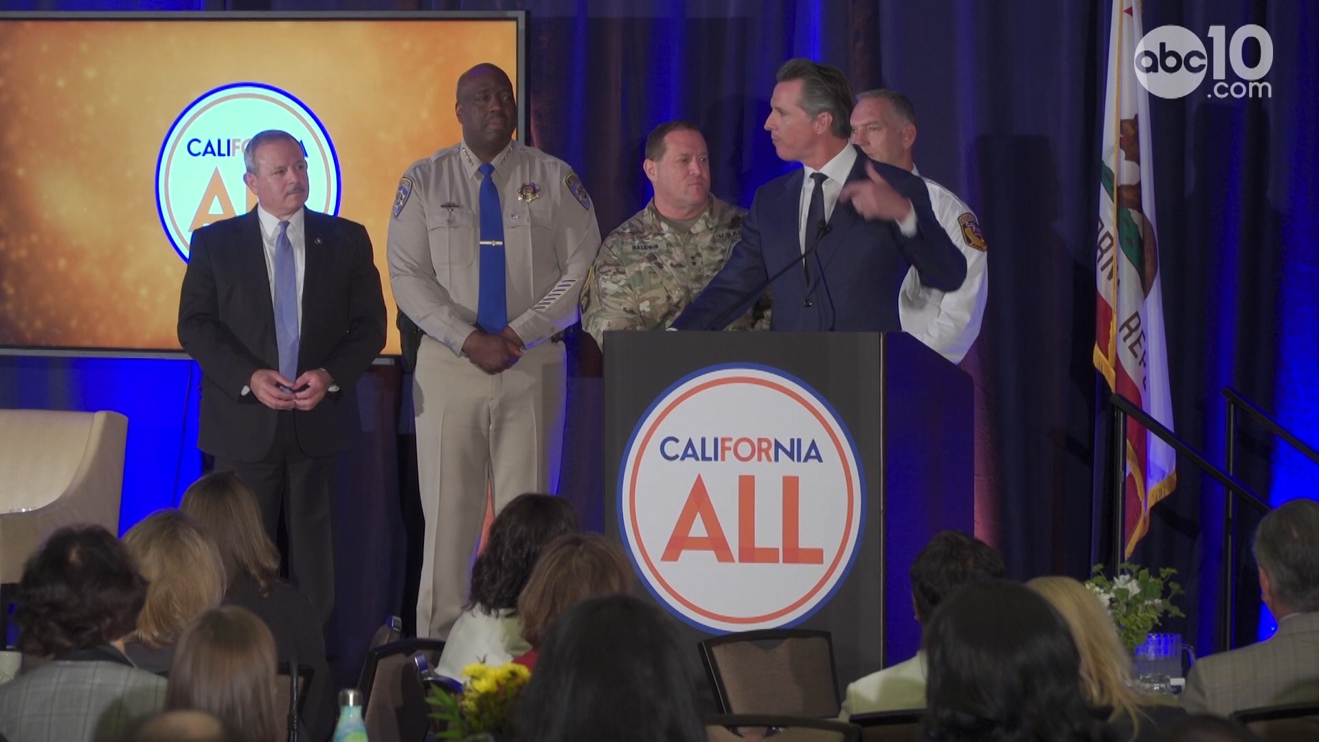 Governor Gavin Newsom said California cannot take another "2018" again. At a summit, he called for wildfire accountability.