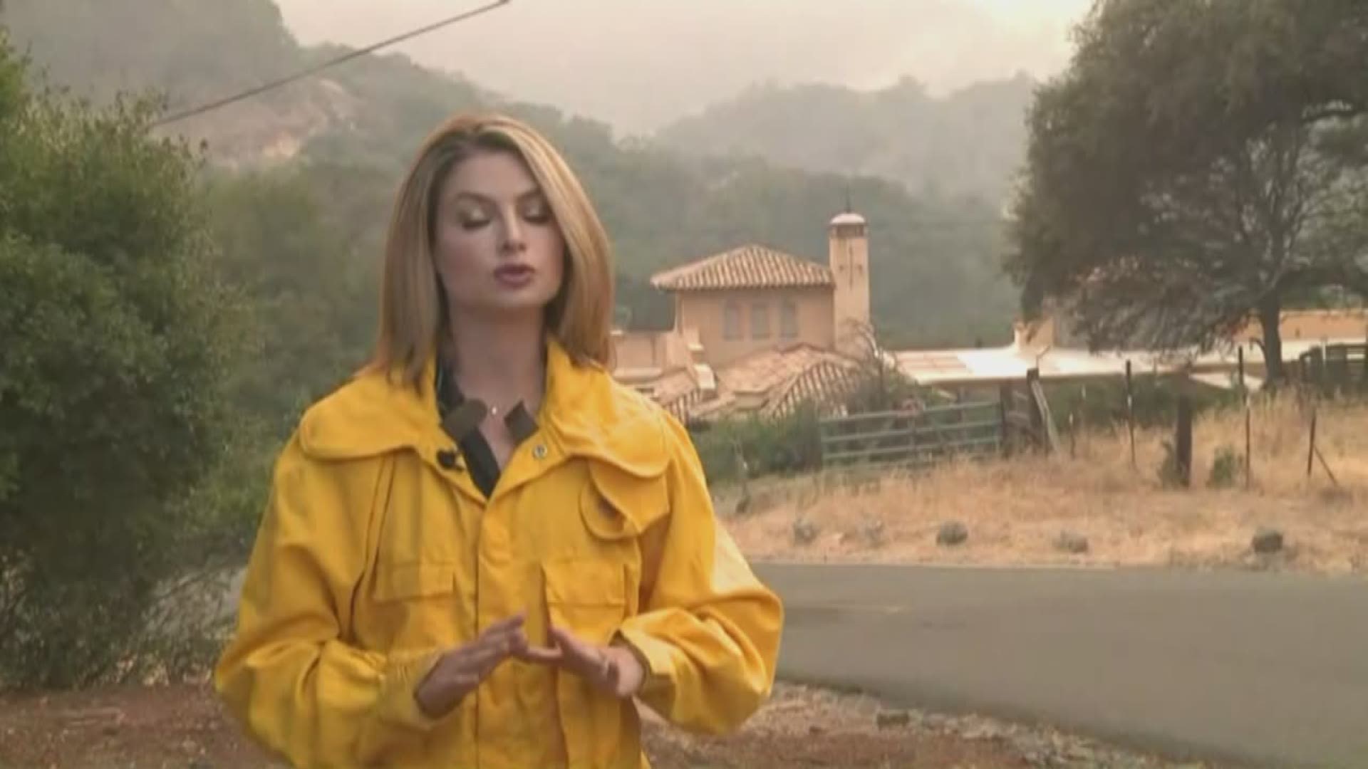ABC10 is live in Green Valley, where the Atlas fire is moving closer to homes and forcing residents out. 
