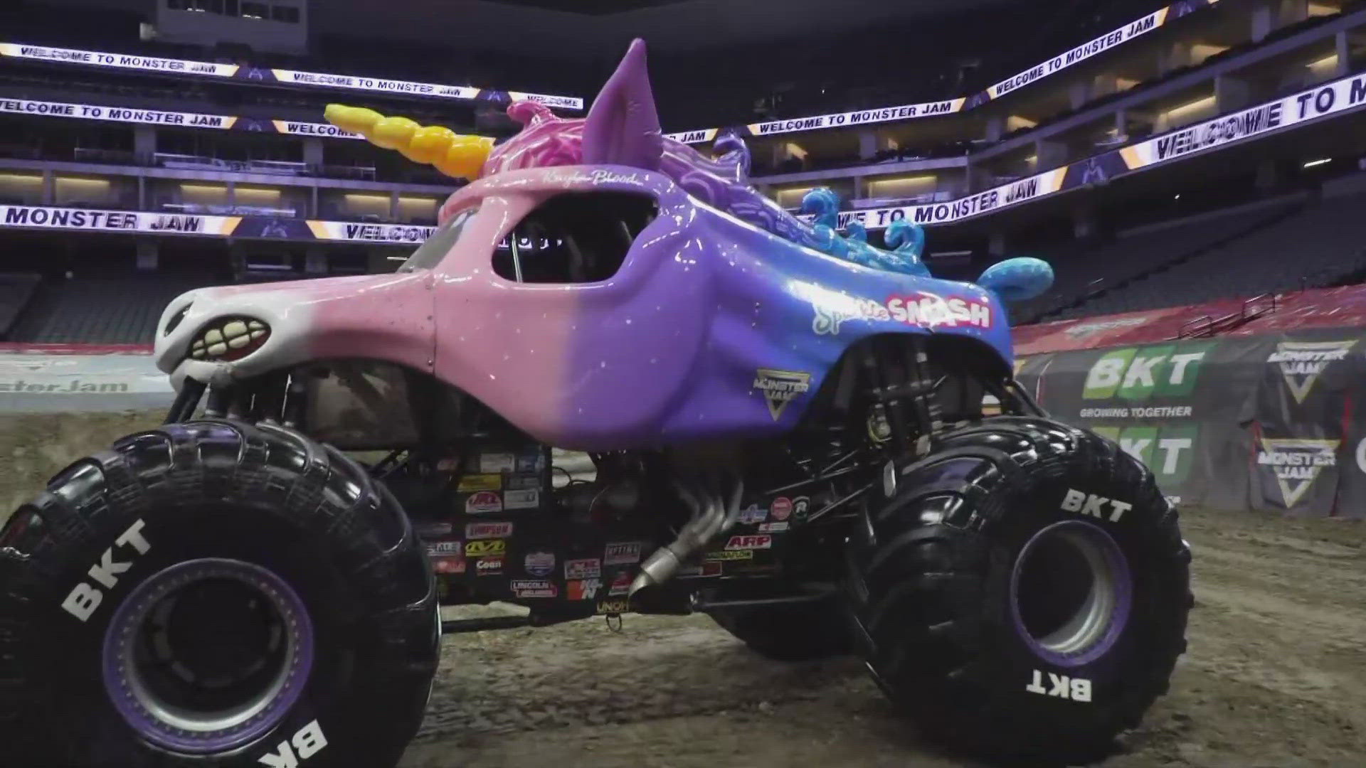 Monster Jam Sacramento: Meet the driver of Sparkle Smash.