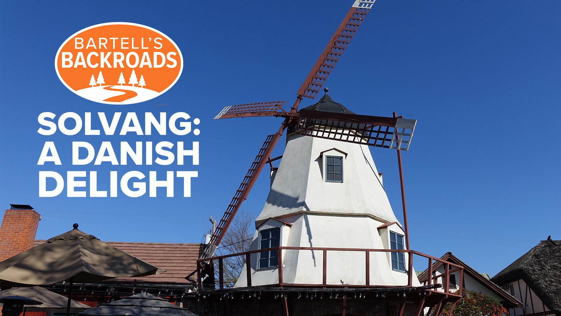 Just 35 miles from Santa Barbara, Solvang is a throwback to historic Denmark. Recorded pre-pandemic.