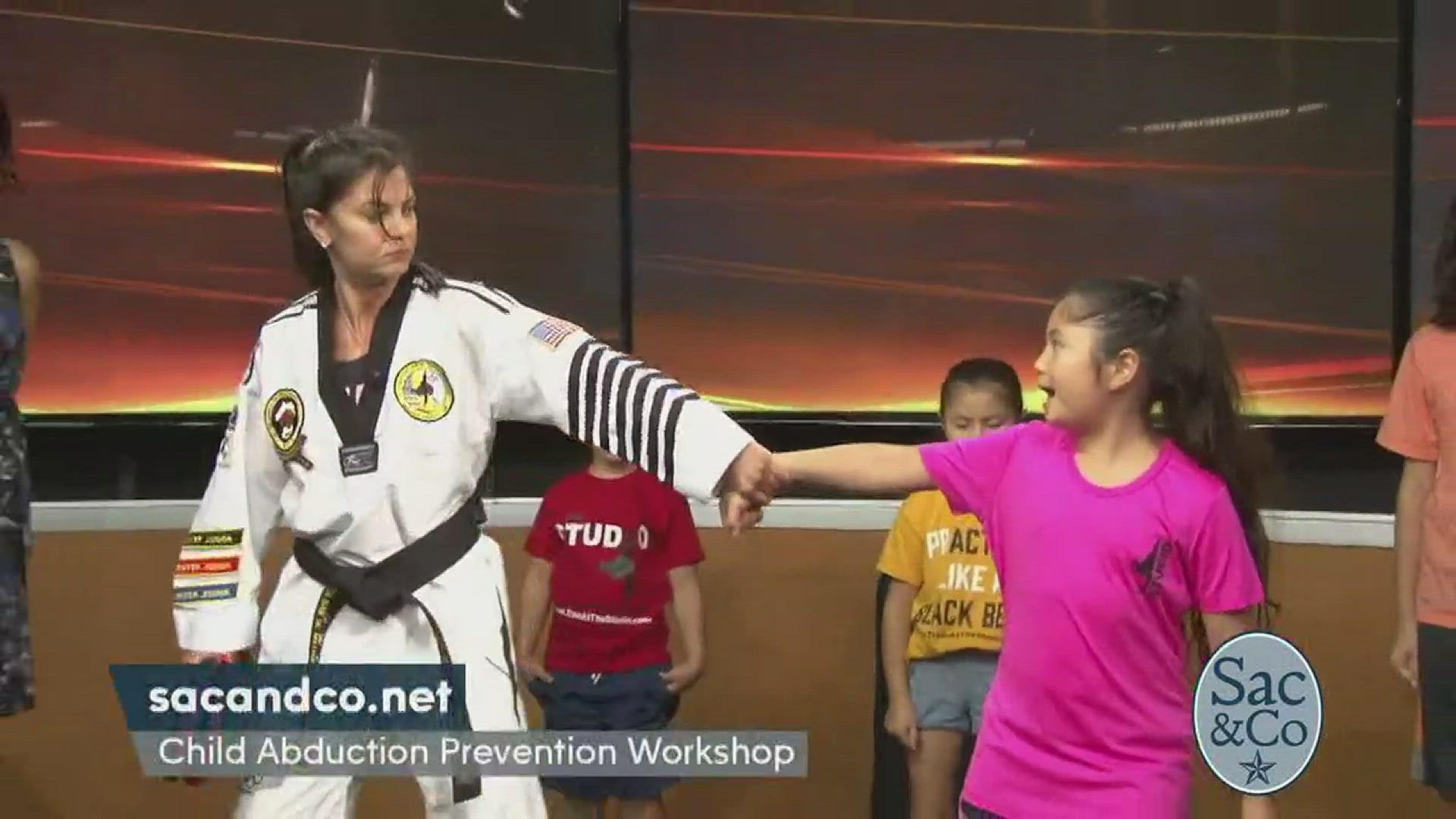 See how 7th Degree Black Belt Master Amitis Pourarian shows us how to keep our little ones safe from predators!