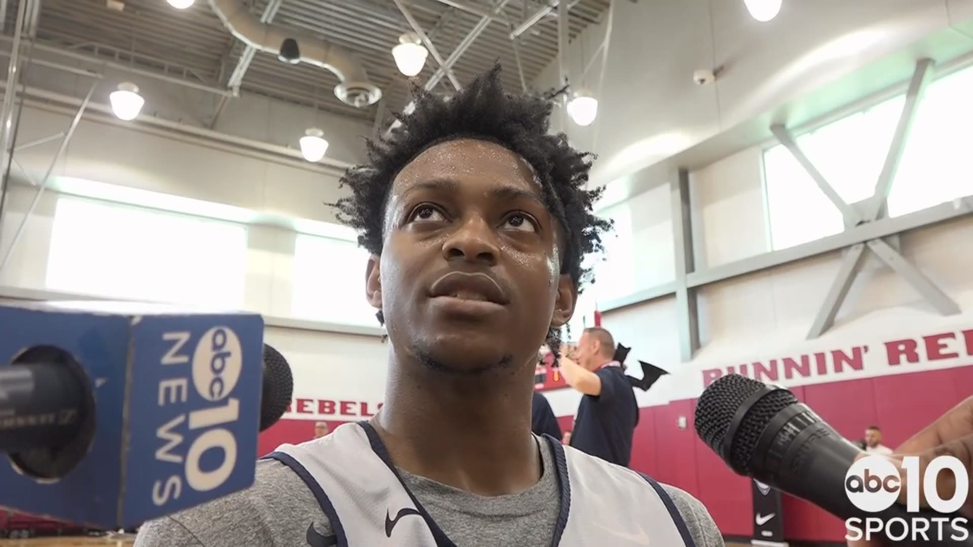 As USA Basketball training camp concludes in Las Vegas on Thursday, De'Aaron Fox talks to ABC10's Sean Cunningham about his hopes of making the final Team USA roster for the FIBA World Cup, his experience with Gregg Popovich, the offseason of his Sacramento Kings and the expectations for the new season.