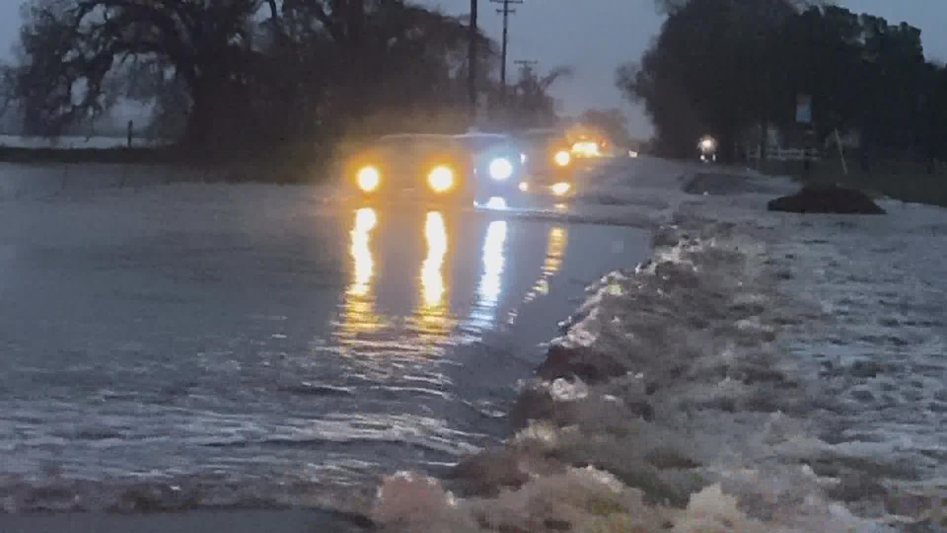 Wilton residents were told to evacuate due to flooding, but just two hours later they were told to shelter-in-place if they had not yet left.