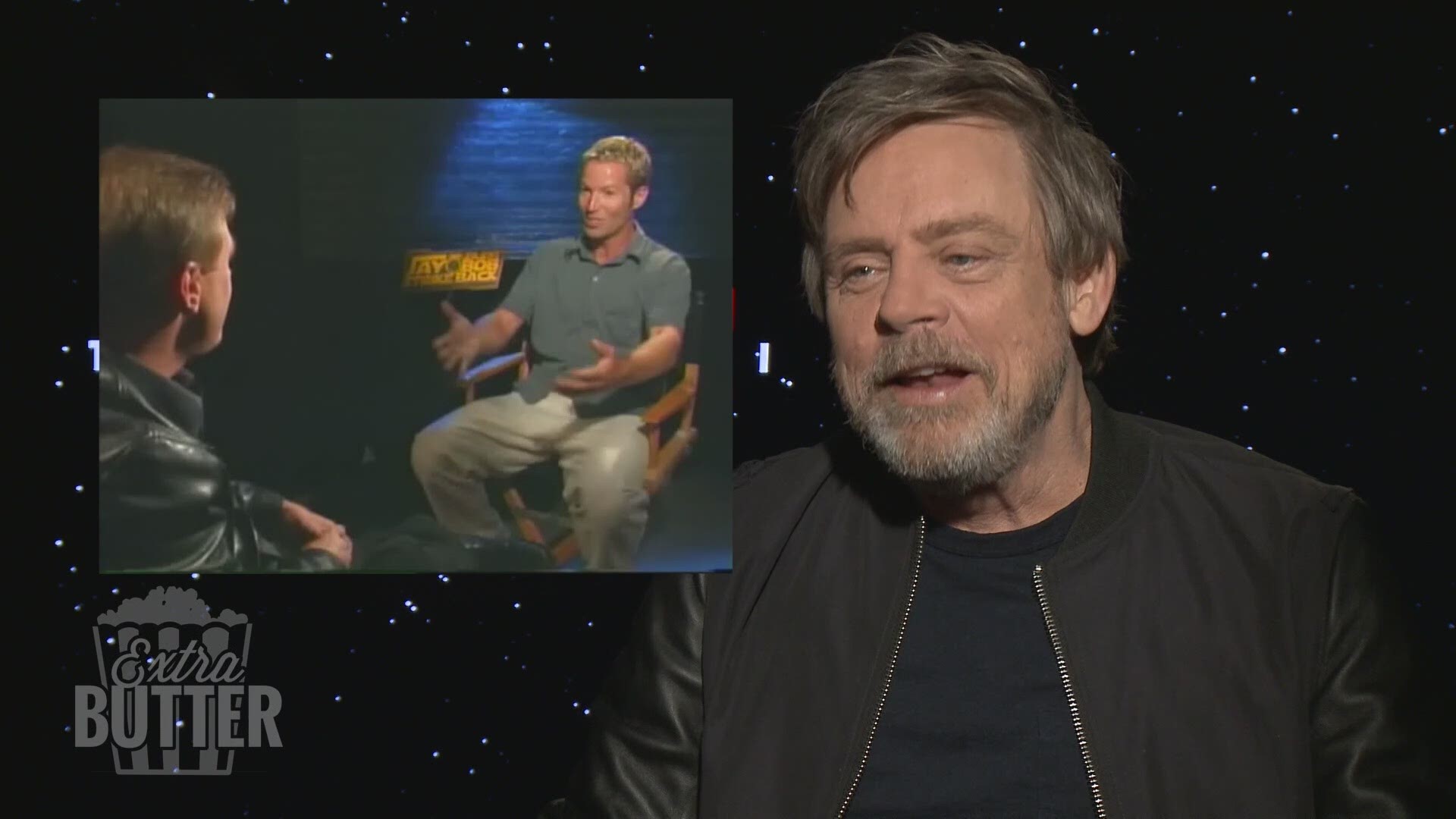 A tale of two Marks. Extra Butter's Mark S. Allen sits down with his Star Wars idol Mark Hamill. (Travel and accommodations paid for by Walt Disney Studios Motion Pictures).