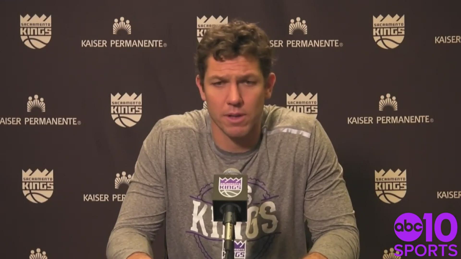 Kings head coach Luke Walton talks about getting DaQuan Jeffries back following an ankle injury and the All-Star chatter surrounding De'Aaron Fox