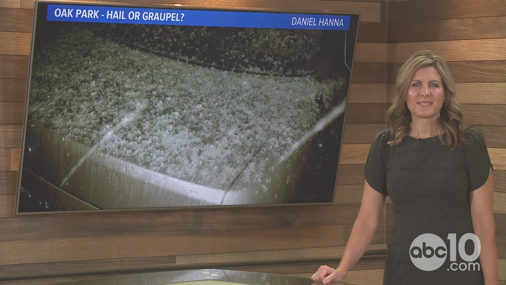 This Geek Lab is inspired by an Oak Park viewer photo and question about what really fell from the sky. Hail or graupel?