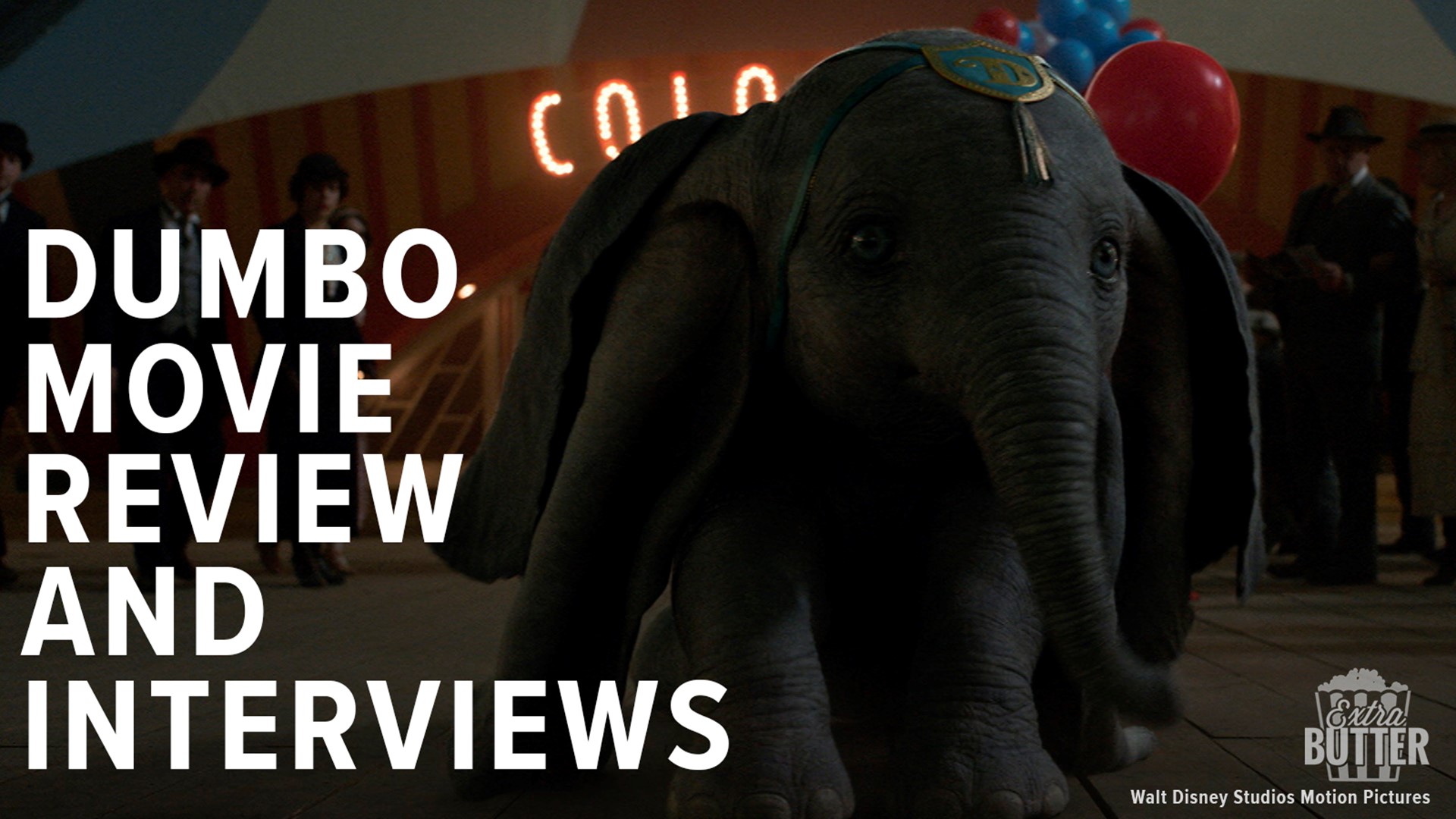 Extra Butter reviews 'Dumbo,' the new movie from director Tim Burton. Mark S. Allen talks with the stars of the movie, including Danny DeVito, Colin Farrell and Eva Green. Interviews arranged by Walt Disney Studios Motion Pictures.
