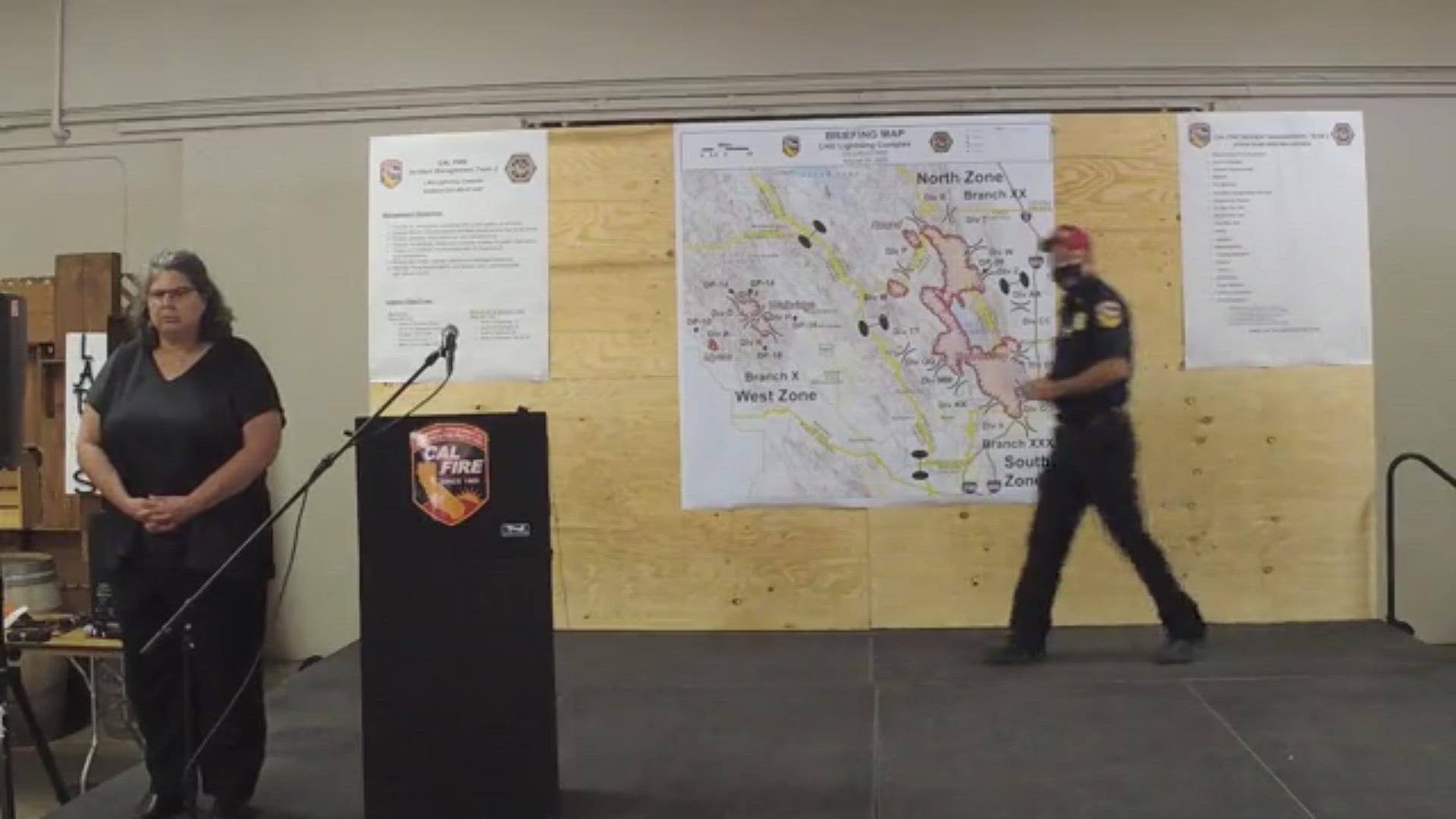 Cal Fire updates LNU Lightning Complex Fire | August 20, 2020 - Video from CAL FIRE Sonoma-Lake-Napa Unit