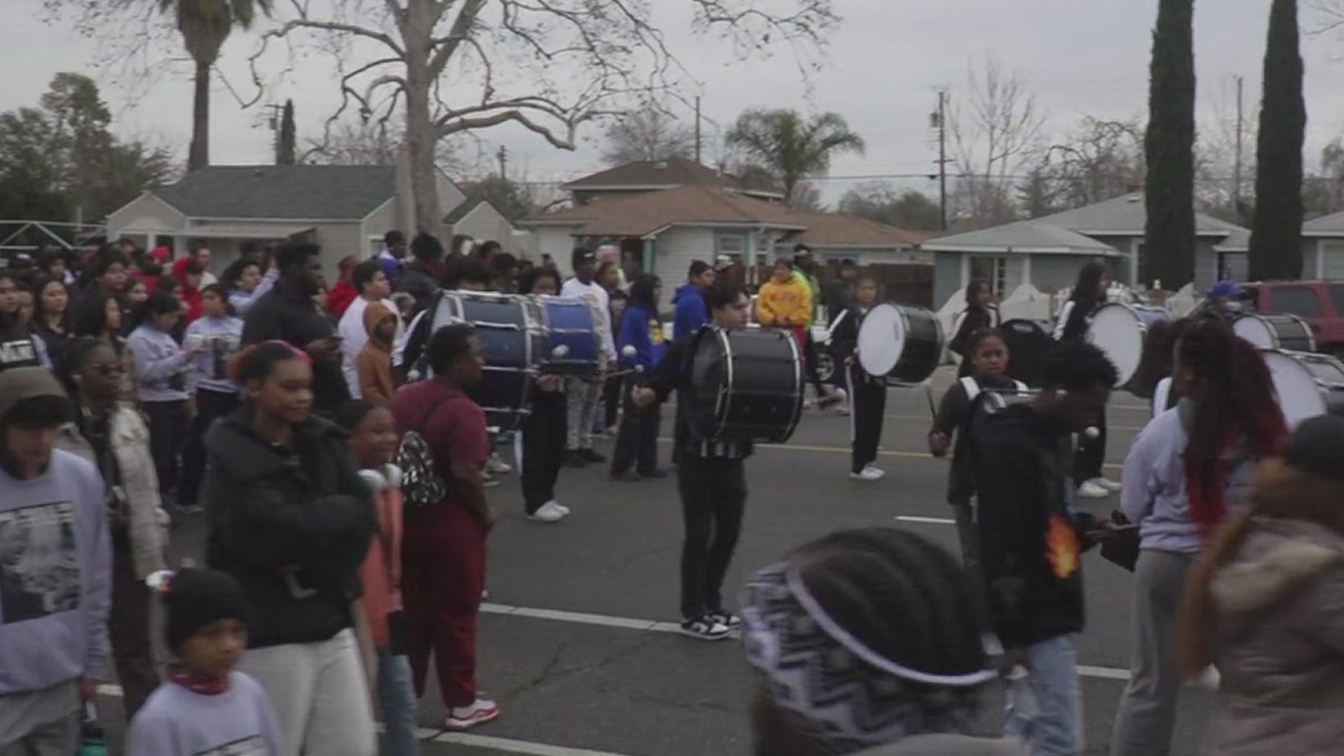 Sacramento communities come together to march for MLK Day