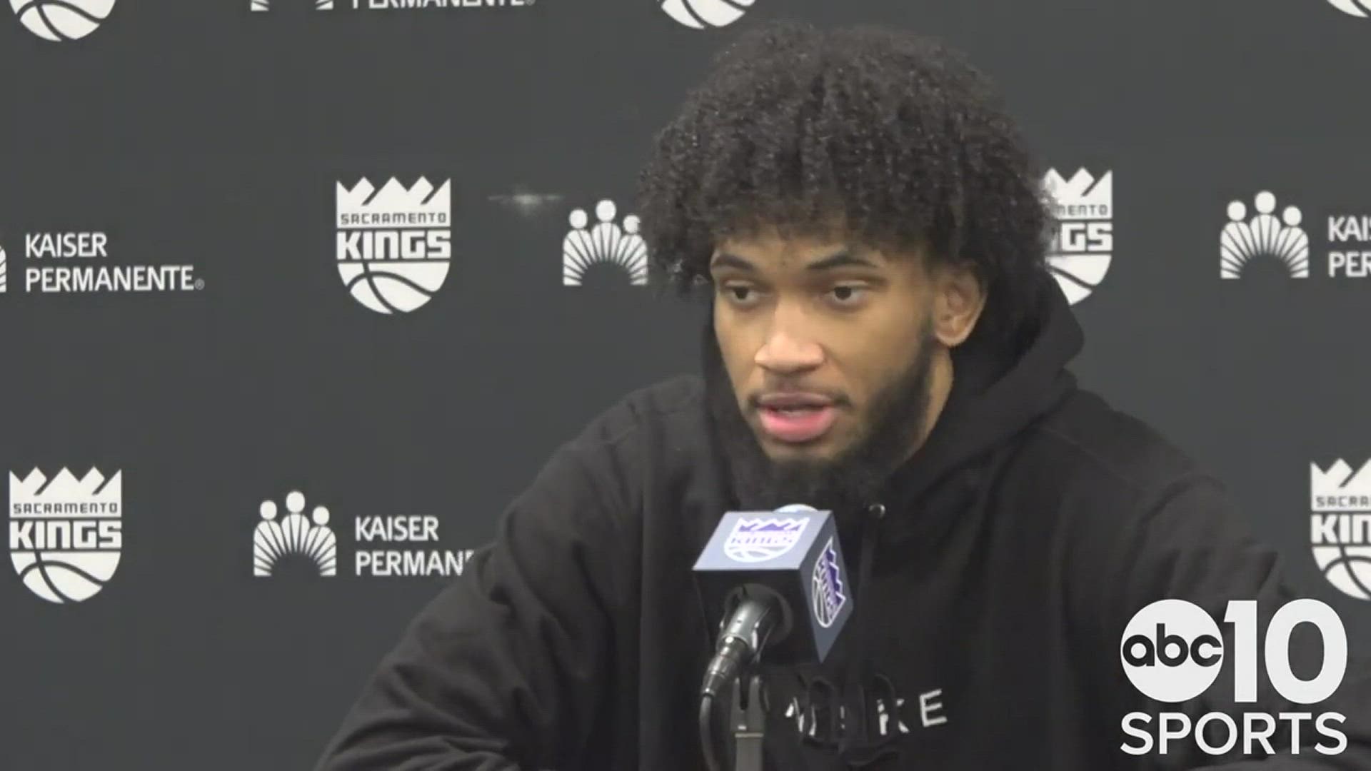 Kings big-man Marvin Bagley III talks about Friday’s 126-114 victory over the Houston Rockets and posting a season best 26 points to help lead Sacramento to a win.