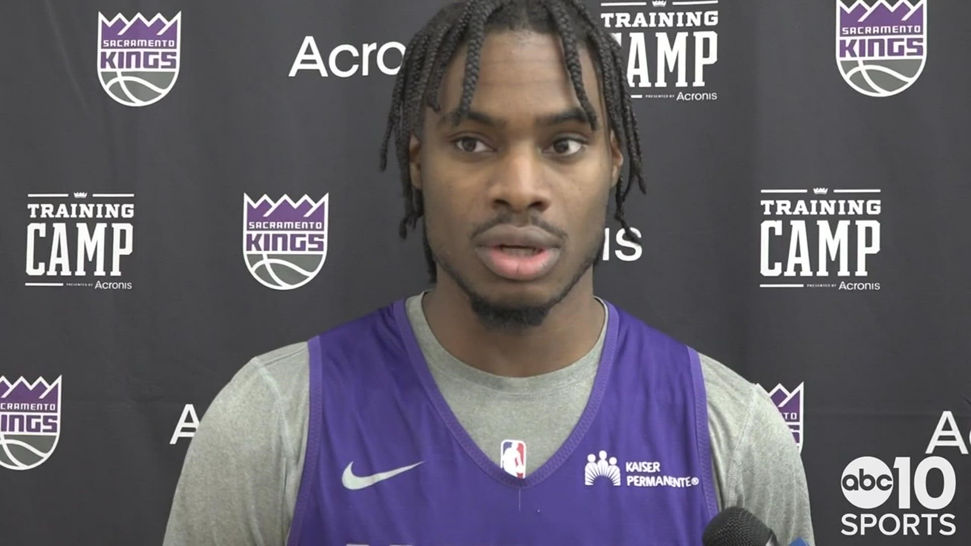 Sacramento Kings rookie Davion Mitchell gives his observations of the first two preseason games & De'Aaron Fox calling him a top five on-ball defenders in the NBA.