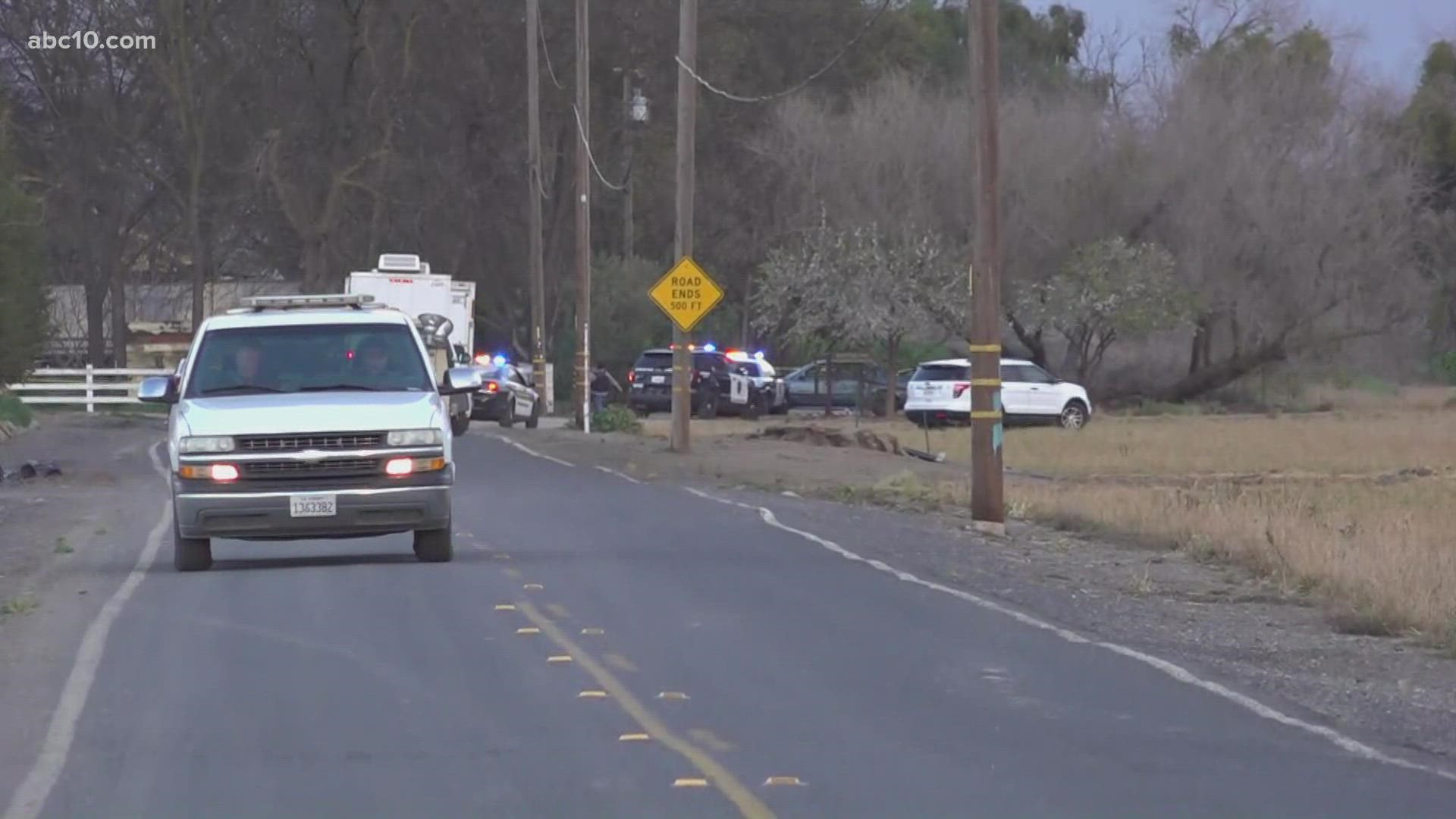 The San Joaquin County Sheriff's Office said they were unable to offer additional details at this time. The investigation is in the area of Roberts and Rolerson Road