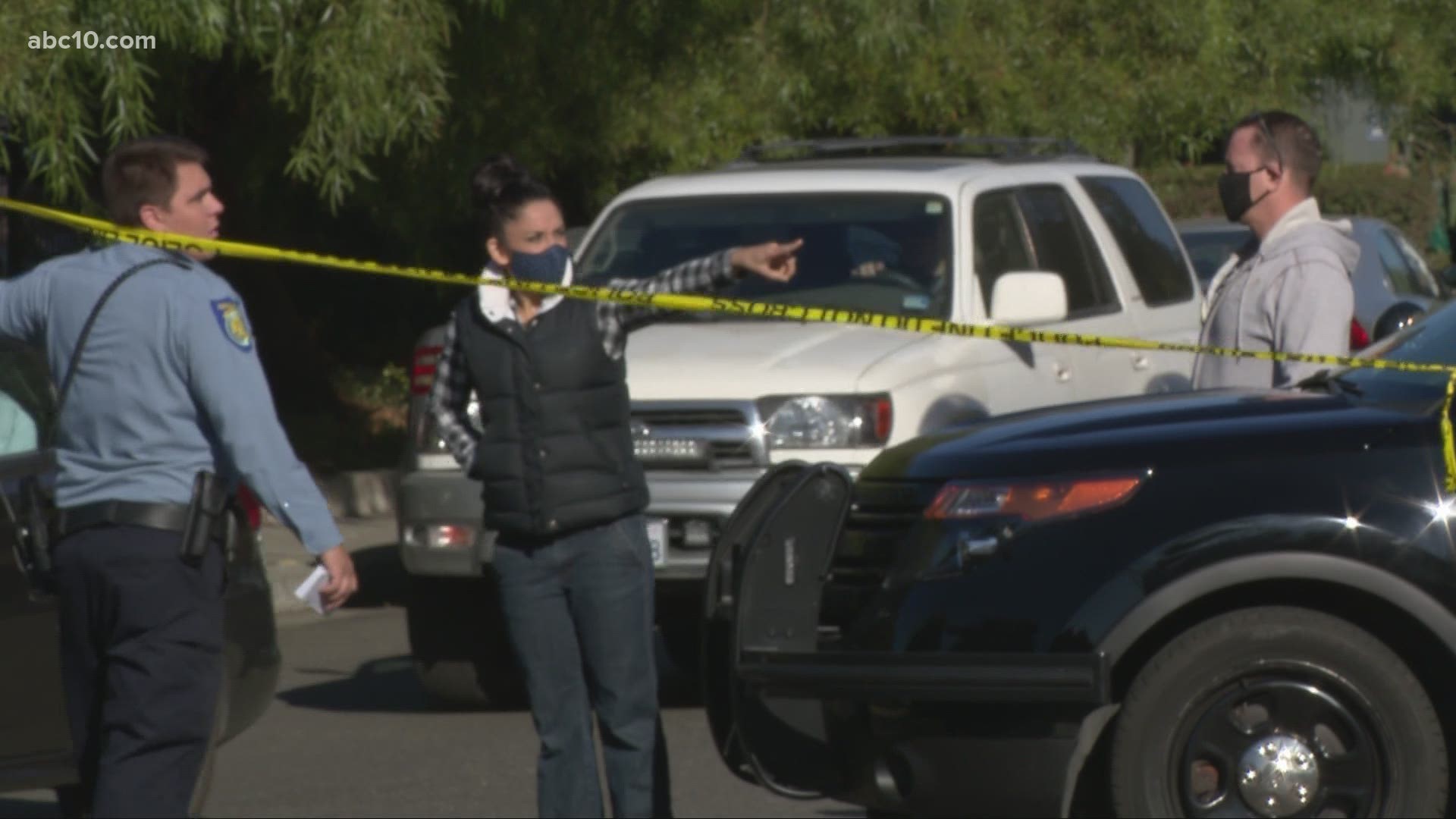 Witness Describes Scene Sacramento Police Shoot Stabbing Suspect