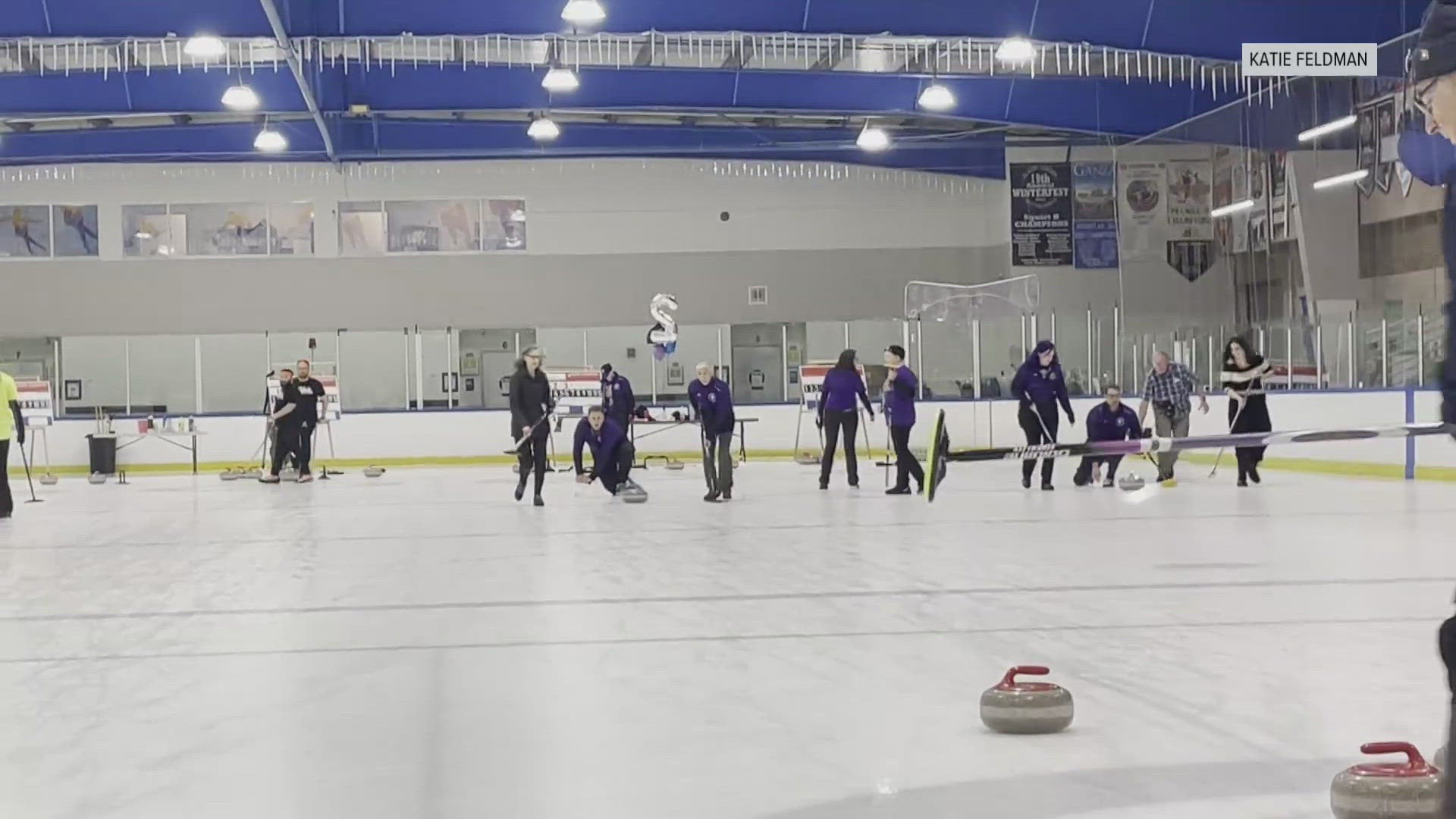 More than 100 athletes representing 32 teams from across the United States and Canada are in Roseville over Labor Day weekend for a curling tournament.