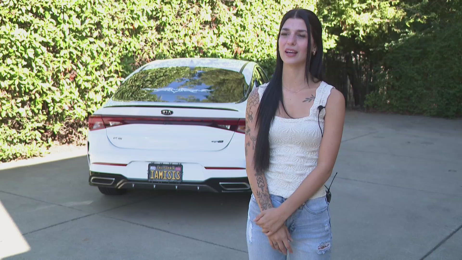 'IAMISIS' | California woman challenges DMV over personalized license ...