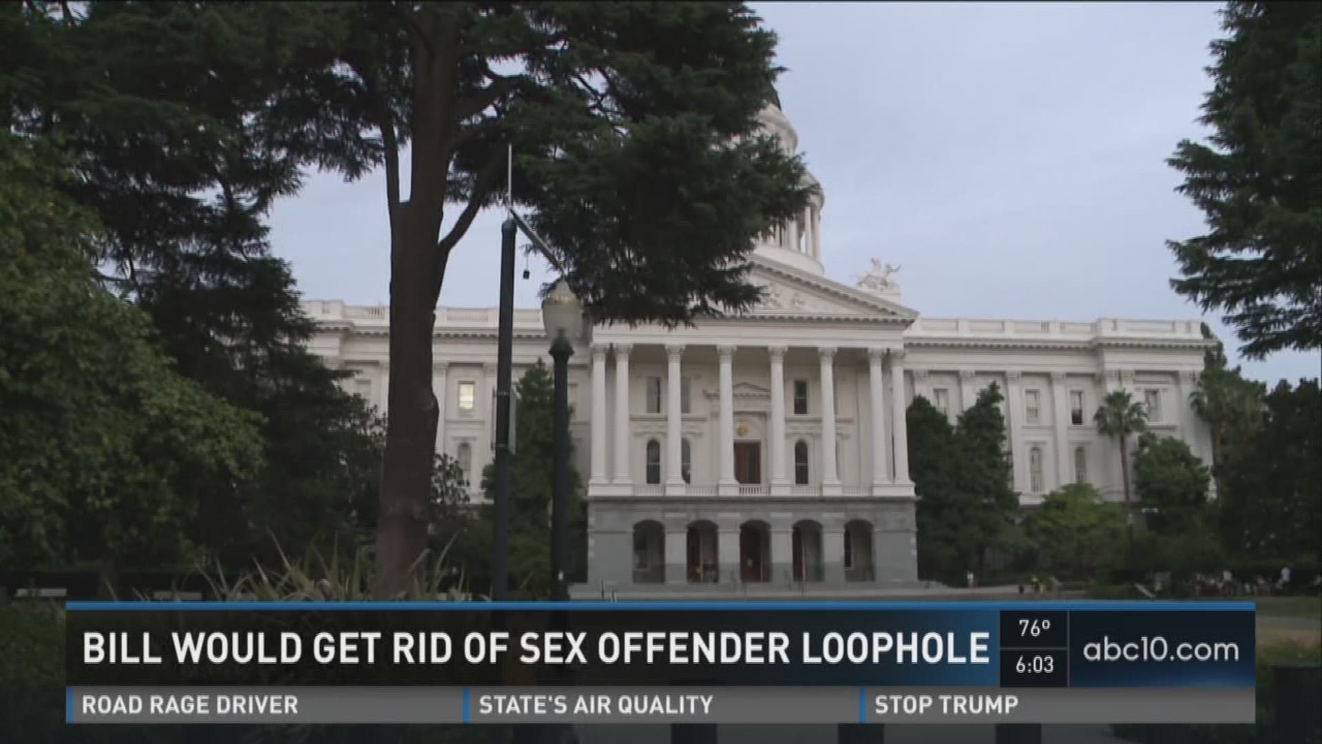 Bill would get rid of sex offender loophole