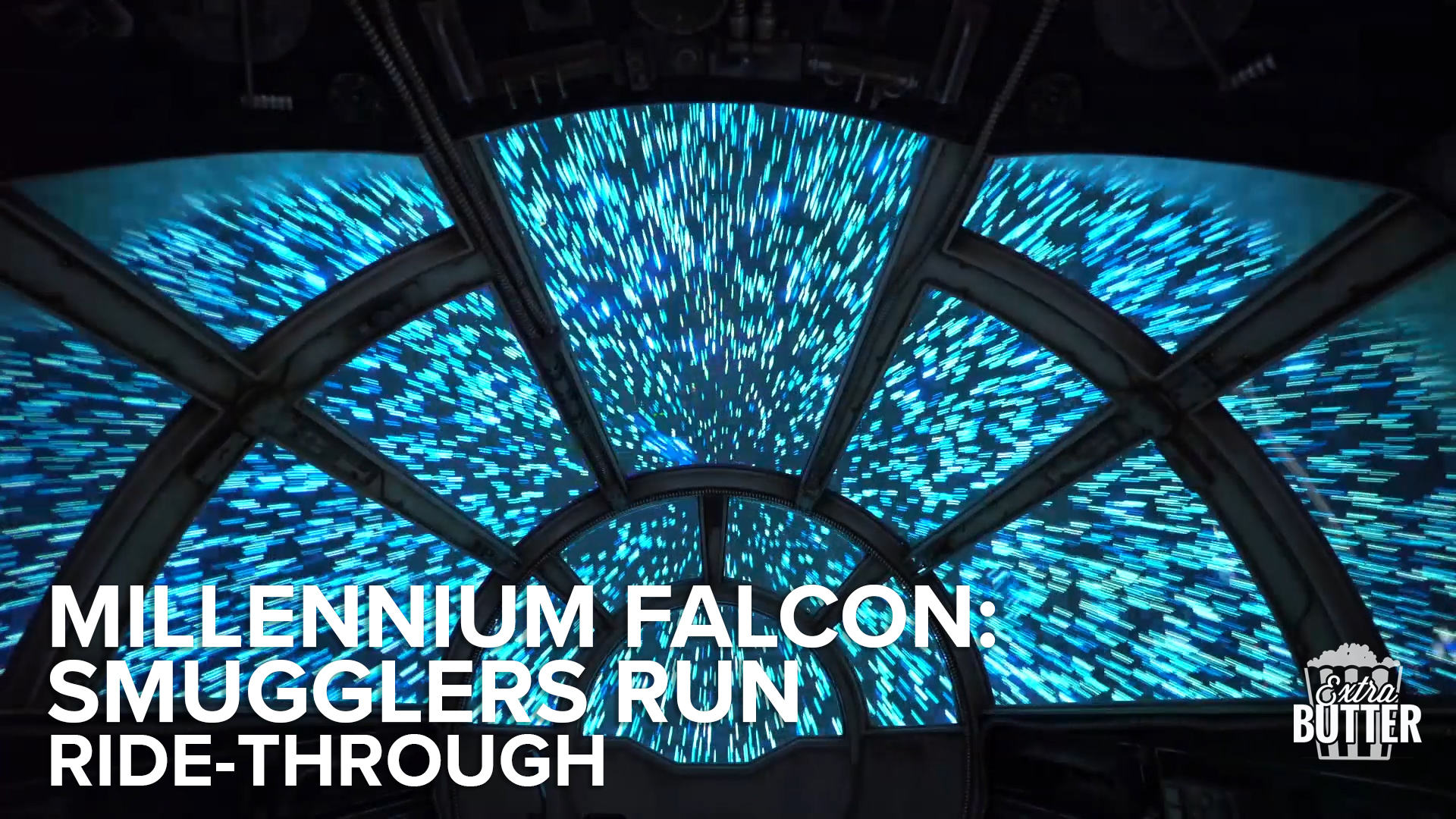 Take a ride on the Millennium Falcon in the new Star Wars themed ride at Disneyland, 'Smugglers Run.' The new Star Wars land called Galaxy's Edge opens at Disneyland on May 31.