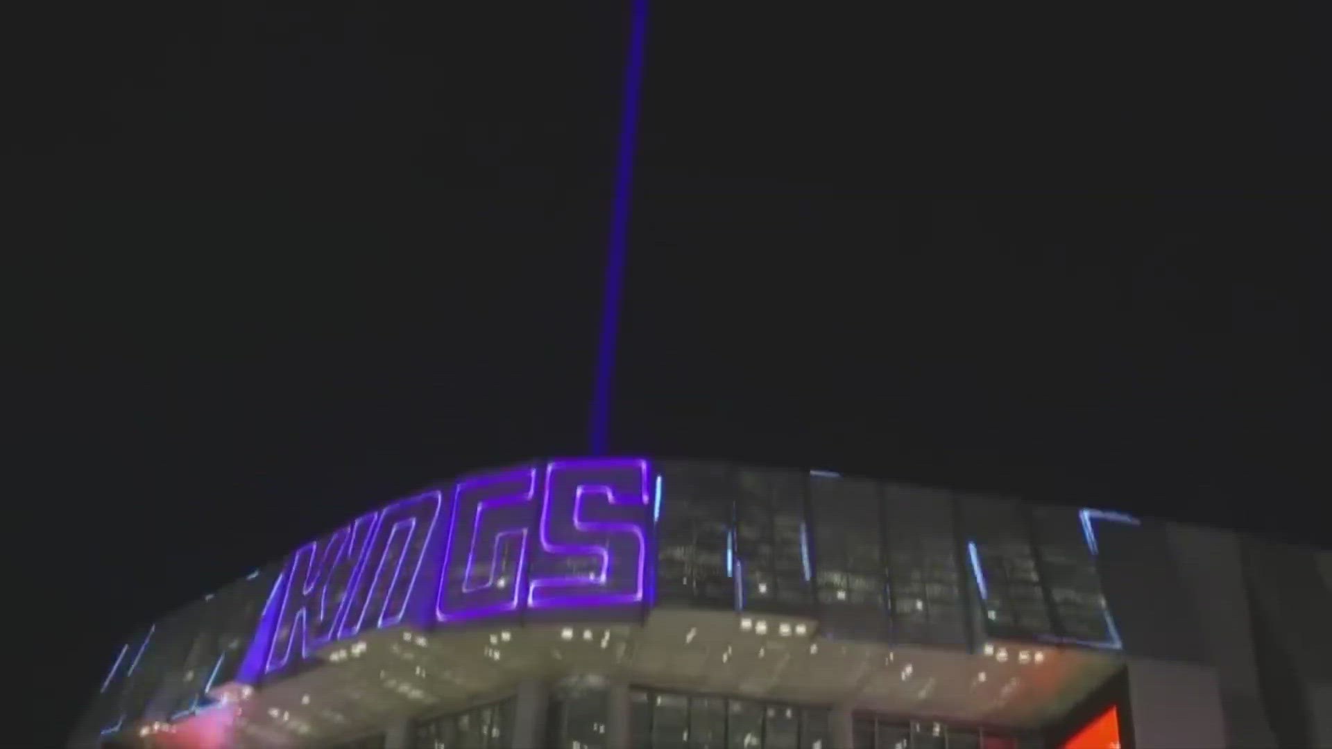 Following a Kings victory, chances are you've seen a beautiful purple beam shining in the night sky. ABC10 Mark S. Allen tells us the history of the purple beam.