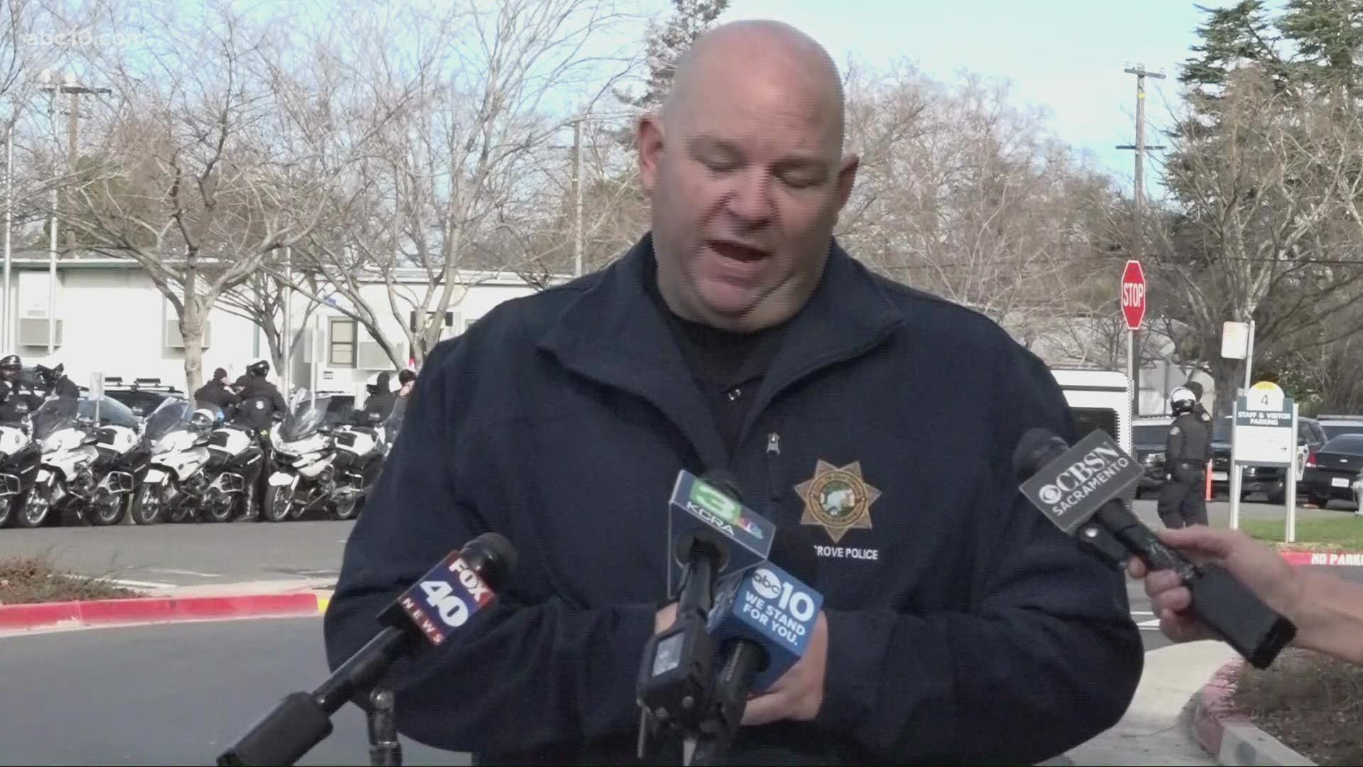 Elk Grove police gave an update on the crash that happened earlier this morning.