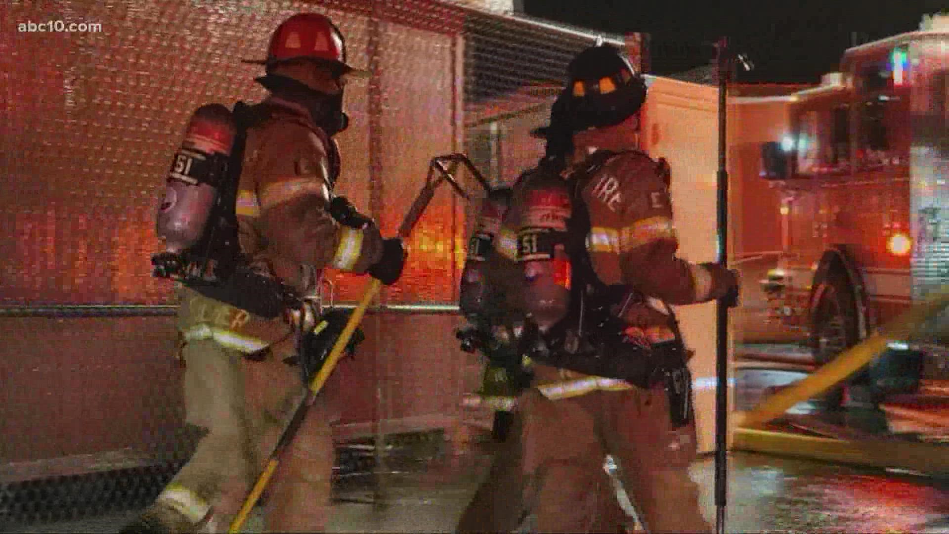 Smoke damage affected the entire building, while the fire damage was contained only to the roof of the facility.