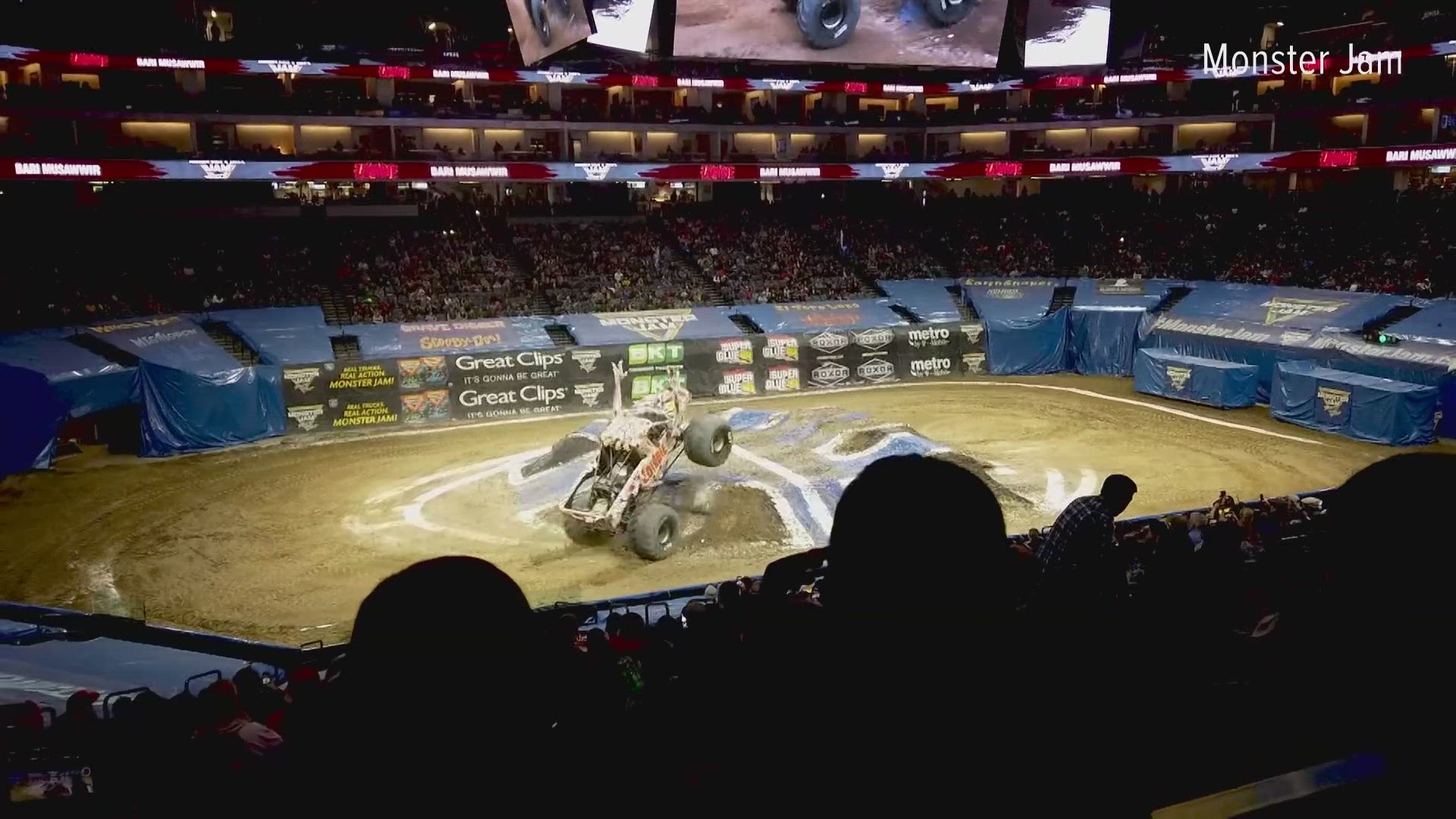Monster Jam is taking over Sacramento's Golden 1 Center.