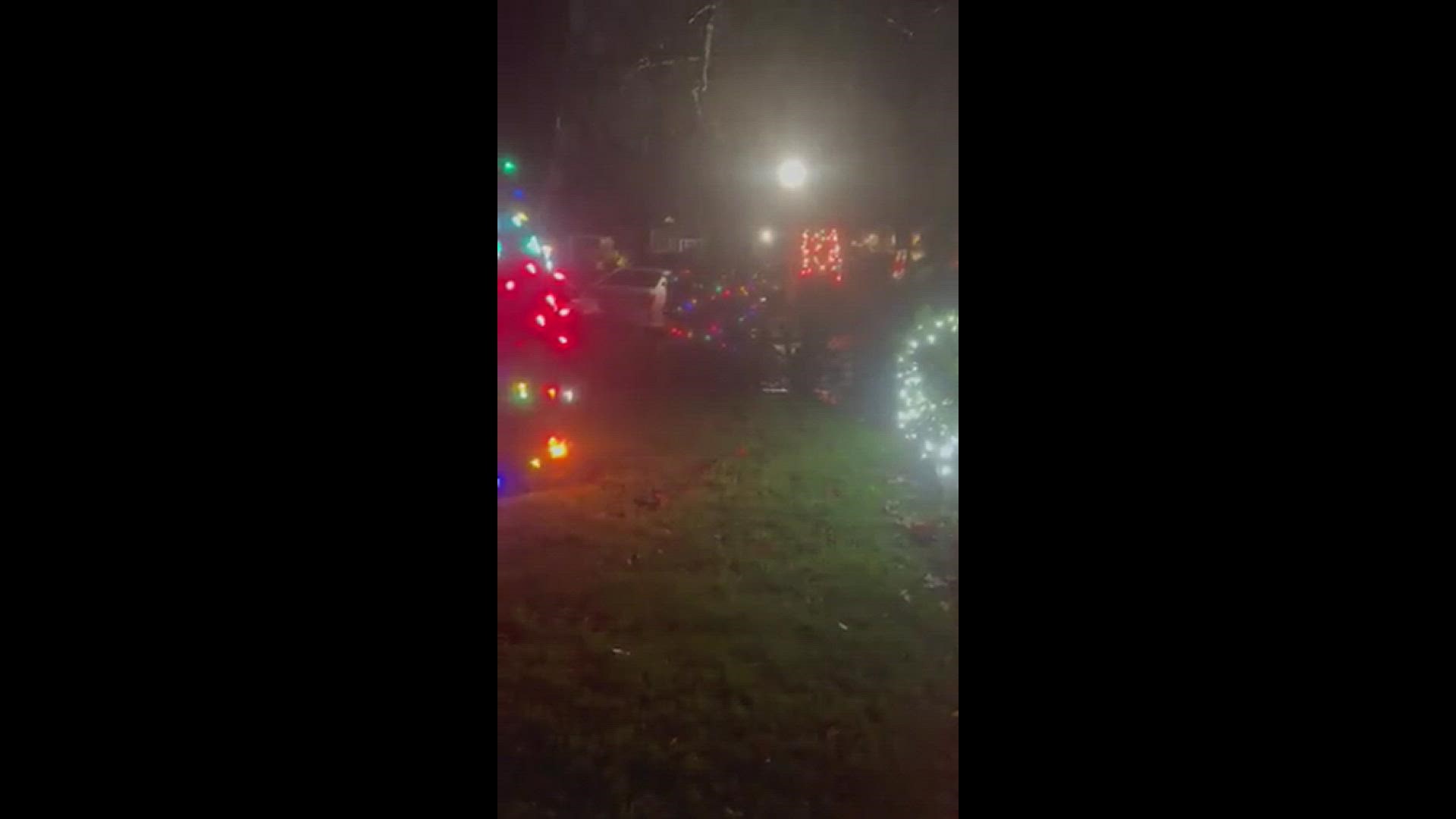 East Sacramento wind and rain