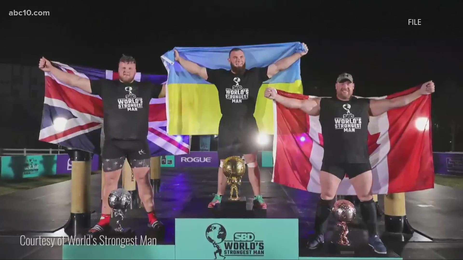 The World's Strongest Man competition and the R&B Sol Blume festival are returning to Sacramento in the spring.