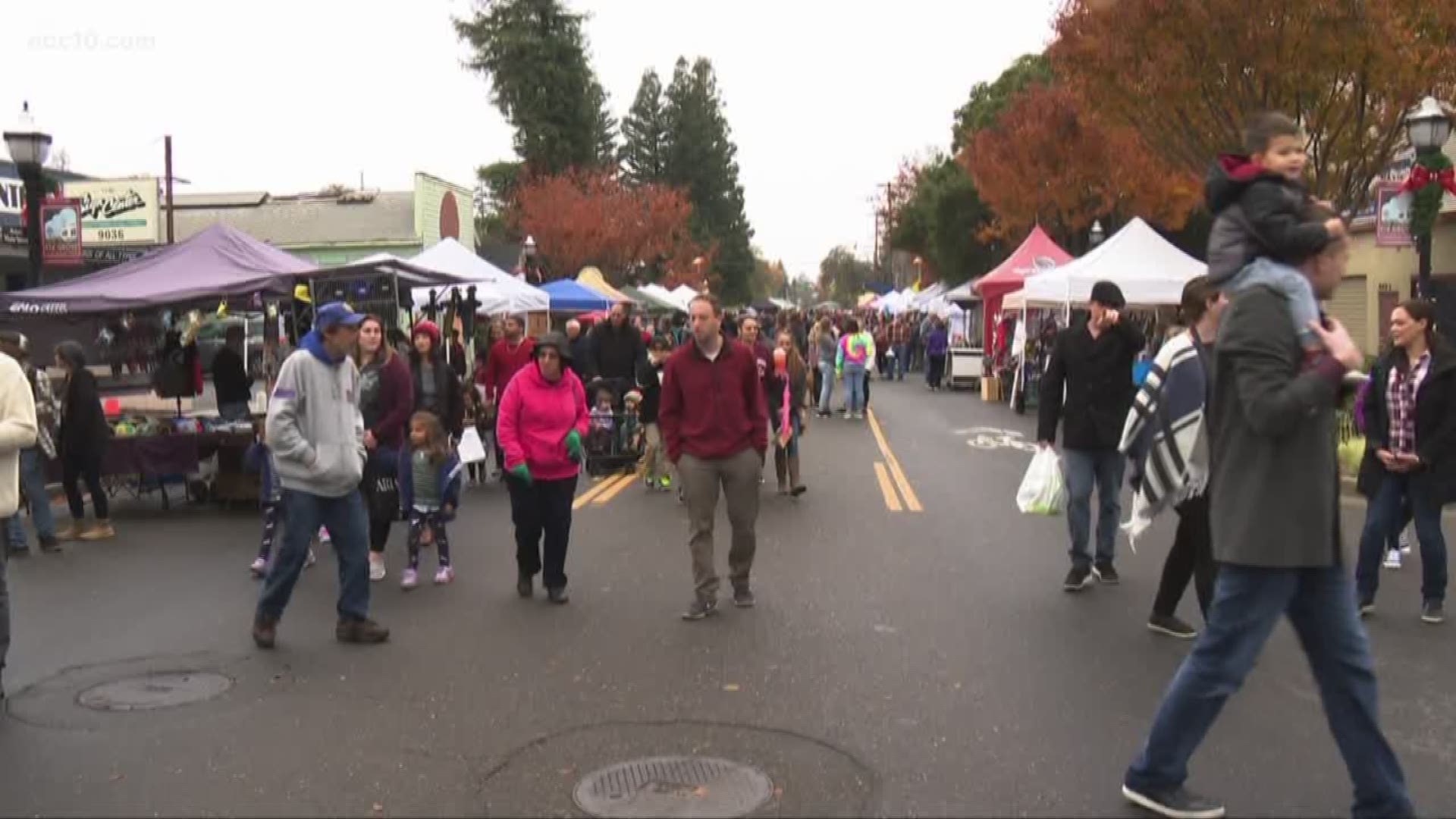 The Dickens Street Faire in Elk Grove attracted thousands to Elk Grove to support small business this Saturday.
