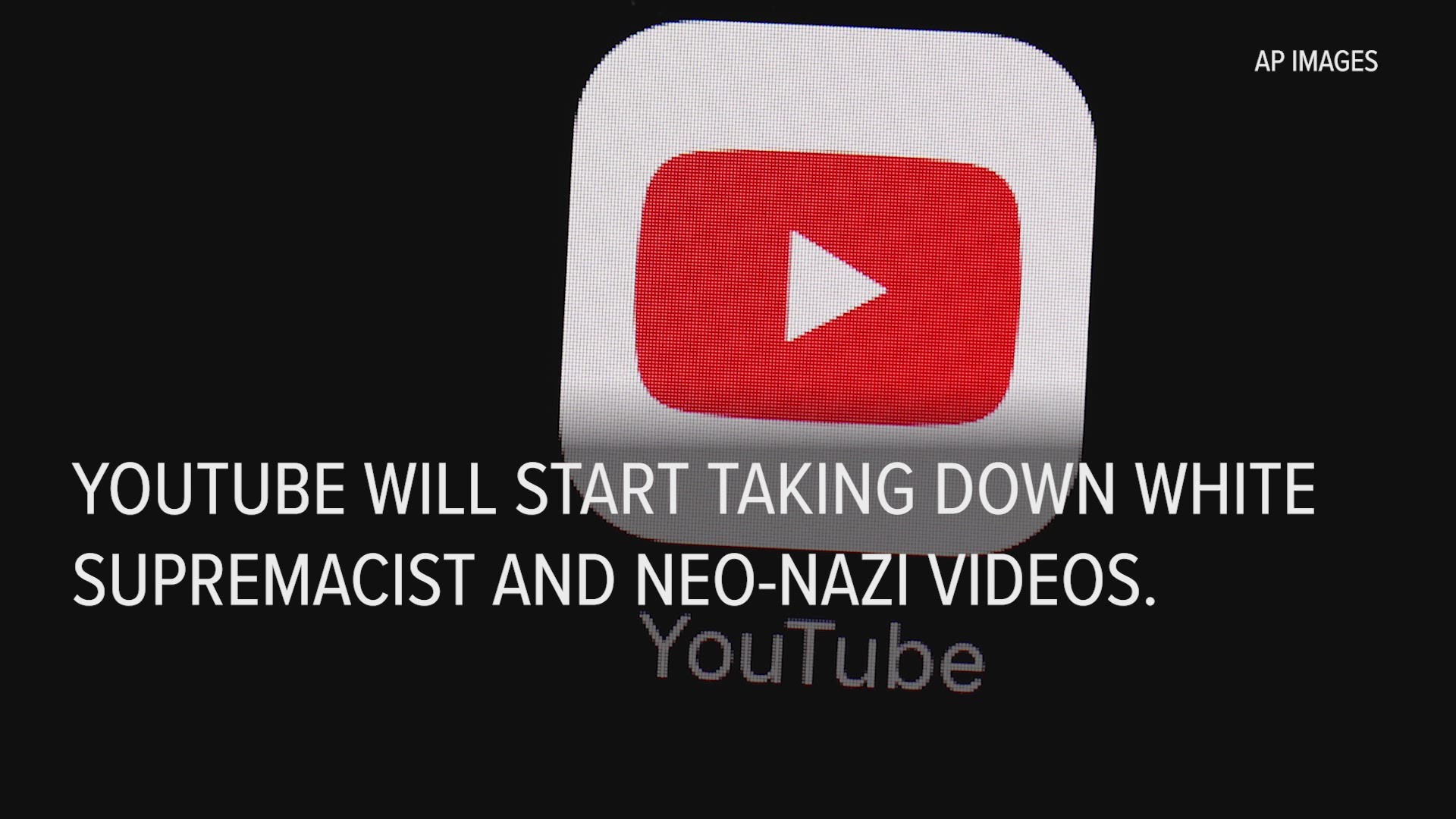 YouTube is cracking down on hate speech by removing videos that contain white supremacist and Neo-Nazi content.