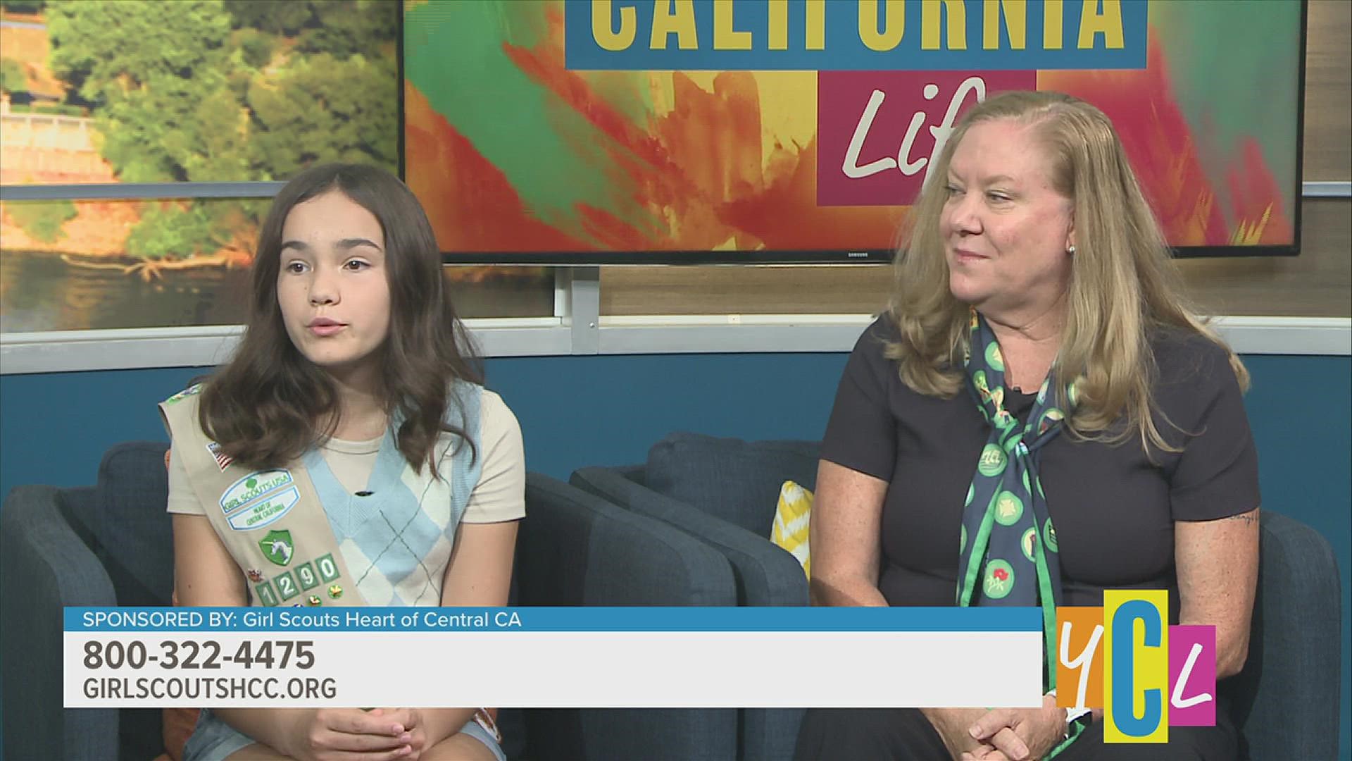 We've always seen the Girl Scouts out selling cookies and earning badges, but what does it mean to be one? This segment is paid by Girl Scouts Heart of Central CA.
