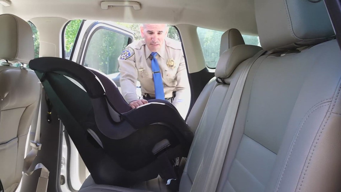 How to install a car seat correctly Child Safety Passenger Week