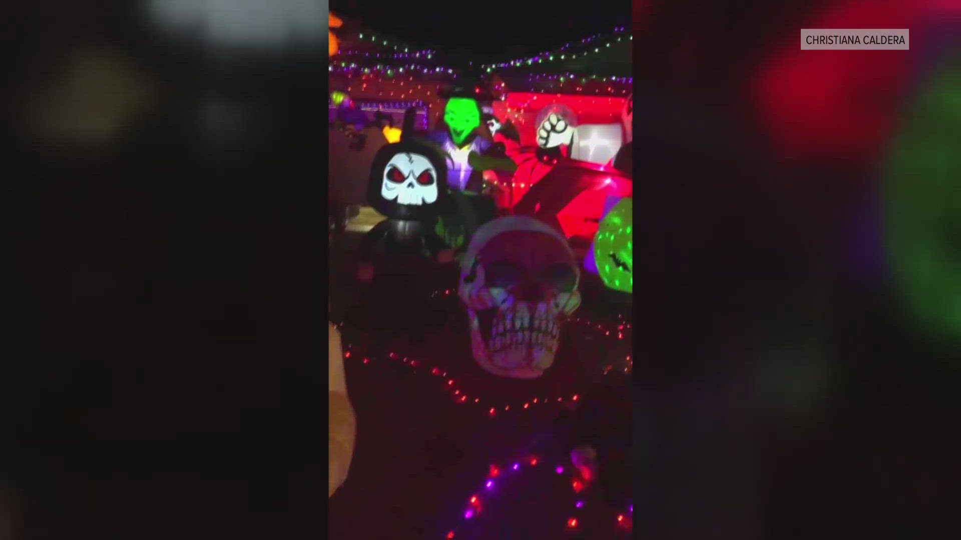 ABC10 viewer Christiana Caldera shared this video as she goes all out for Halloween this year.