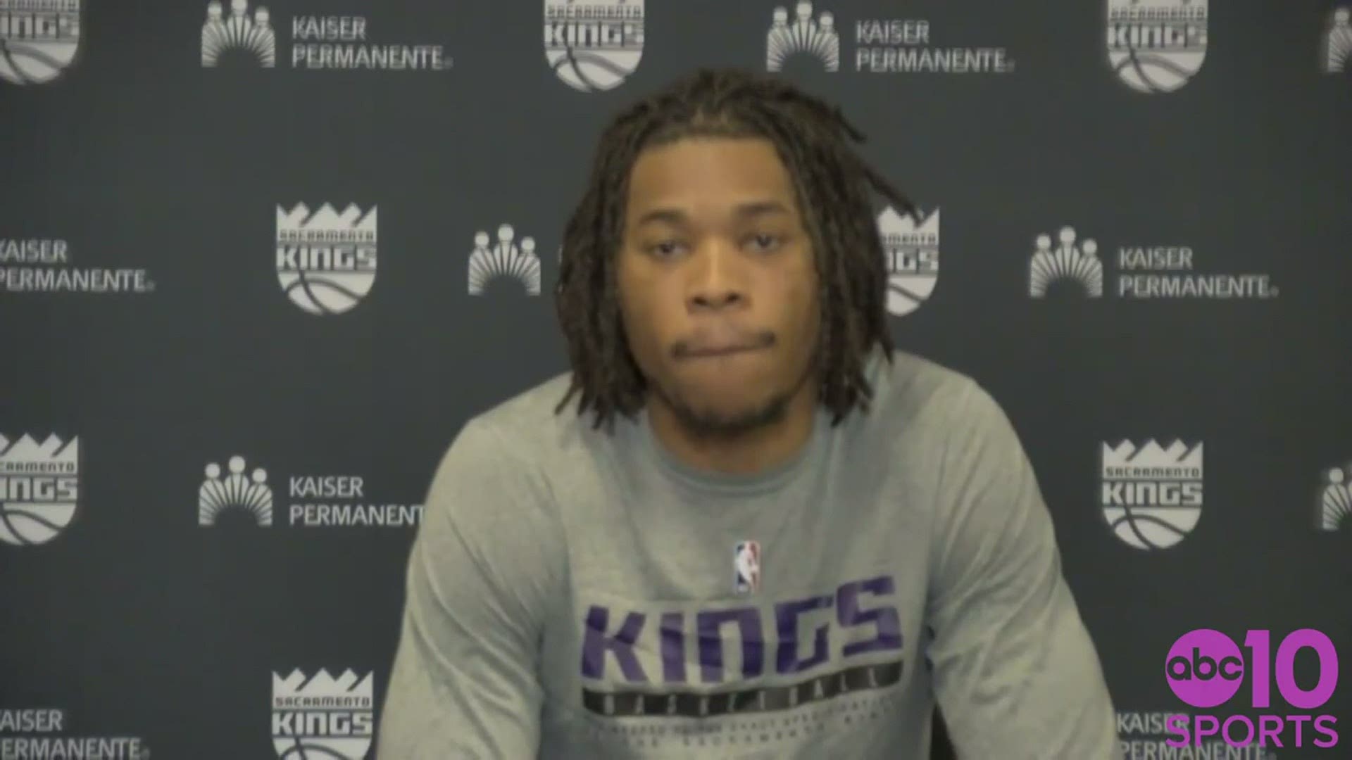 Kings C Richaun Holmes talks about Wednesday’s 132-126 loss to the Portland Trail Blazers and the big performances from Damian Lillard and CJ McCollum.
