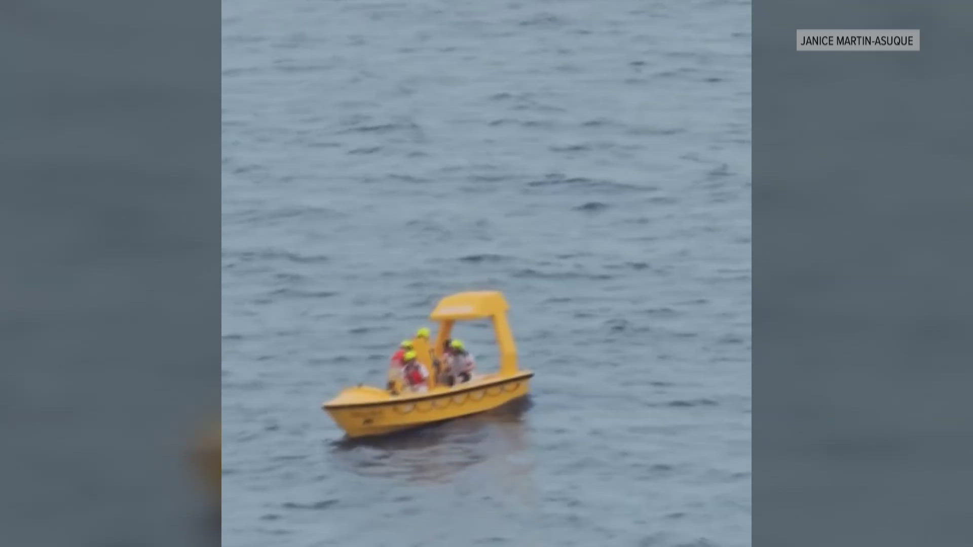 A Disney cruise to the Bahamas ended with a scary situation, a young girl fell overboard, and her dad jumped in the water to save her.