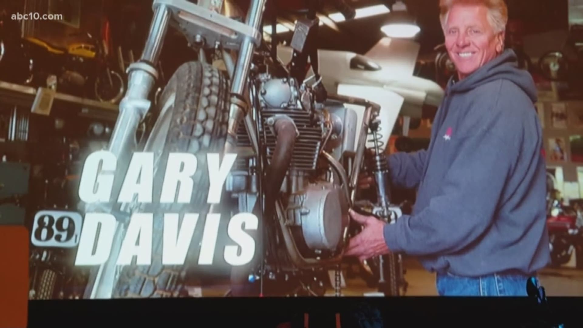 Vehicular stunt coordinator Gary Davis was recently inducted into the Motorcycle Hall of Fame.