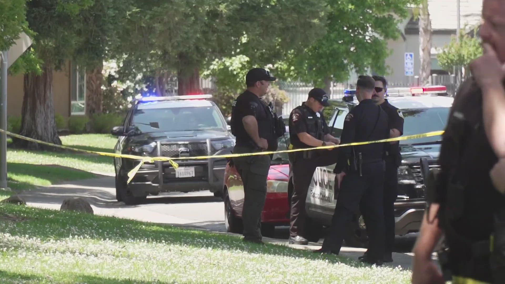 Around 1 p.m., Sacramento County Sheriff’s Office spokesman Sgt. Amar Gandhi said the woman was stabbed on the 10000 block of Rockingham Drive.