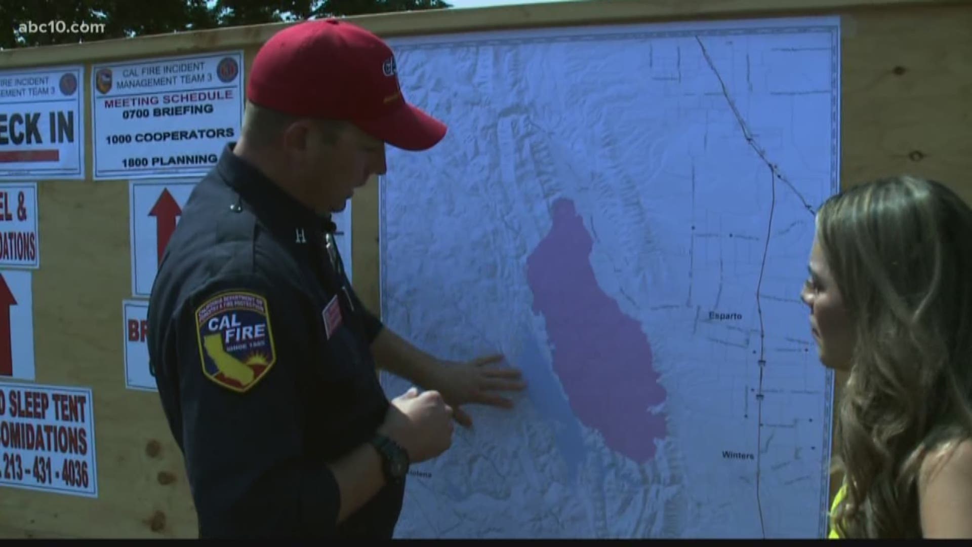 There are more than 2,100 fire personnel battling the wildfire that's scorched more than 70,000 acres as of Tuesday.