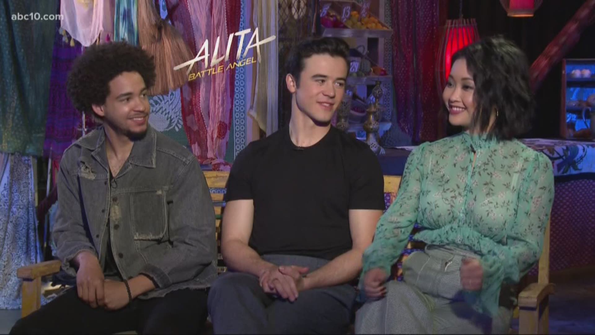 Mark S. Allen sat down with Lana Condor, Keean Johnson, and Jorge Lendeborg Jr. to talk about one of the most anticipated movies of the year, "Alita: Battle Angel."