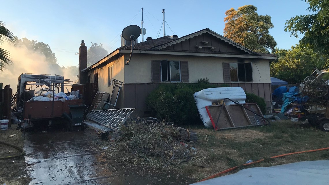 Fire Destroys Home In South Sacramento, 1 Injured | Abc10.com