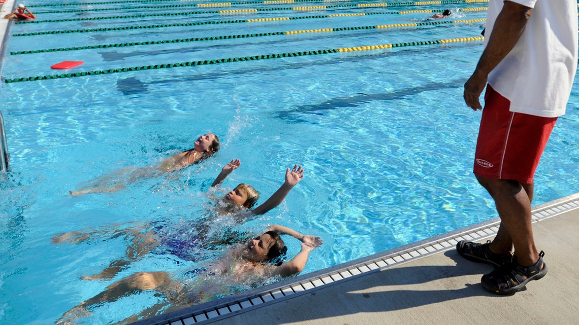 Free swim lessons in Sacramento, Stockton and Modesto