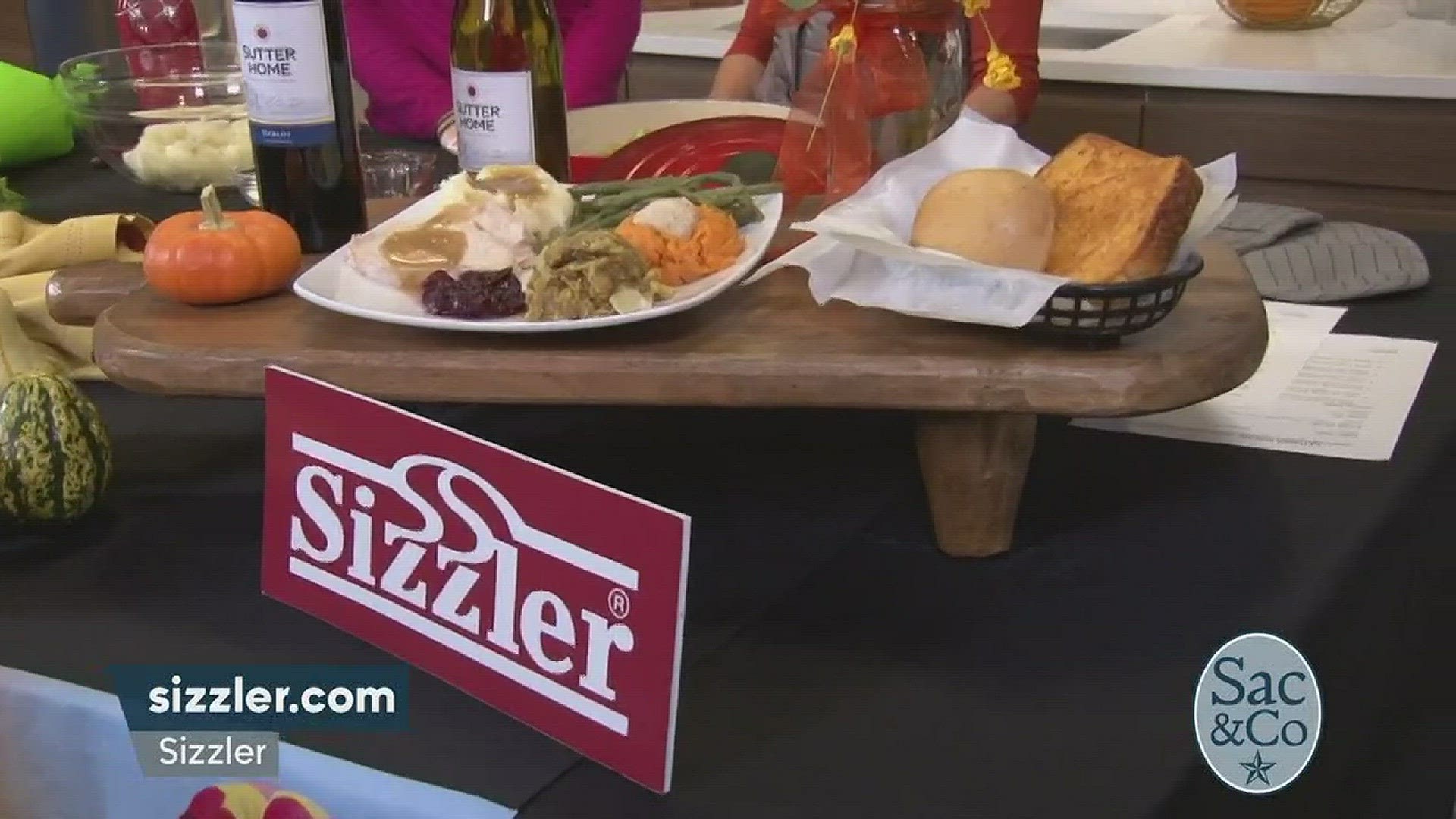 Lose the apron and take the family to Sizzler for Thanksgiving!