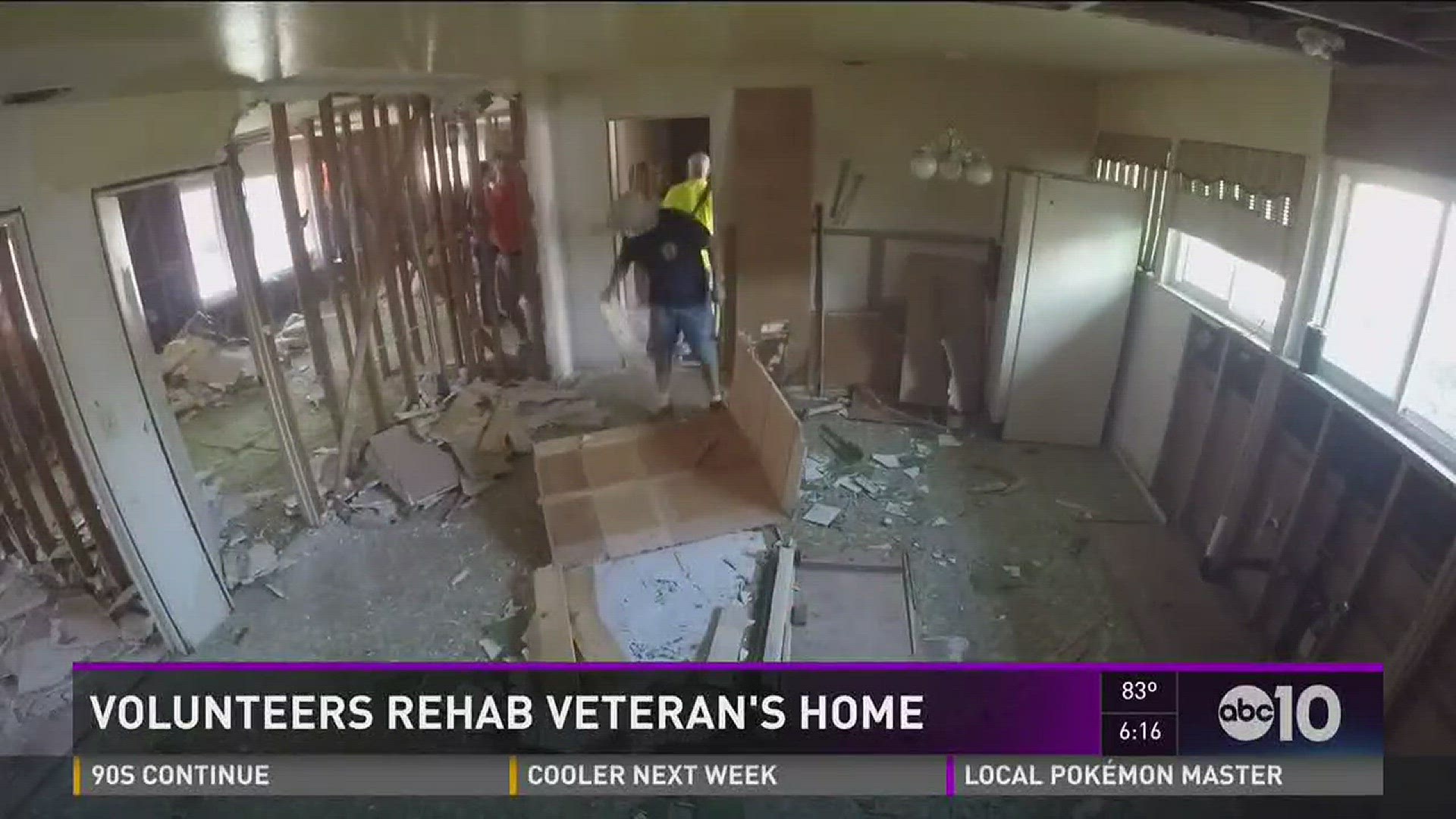 An Elk Grove Vietnam Veteran is finally getting the help he deserves.Habitat for Humanity is stepping in to remodel Santiago Bonilla's home - which has severe mold issues.  This home improvement project is part of the group's new Veteran Home Repair prog
